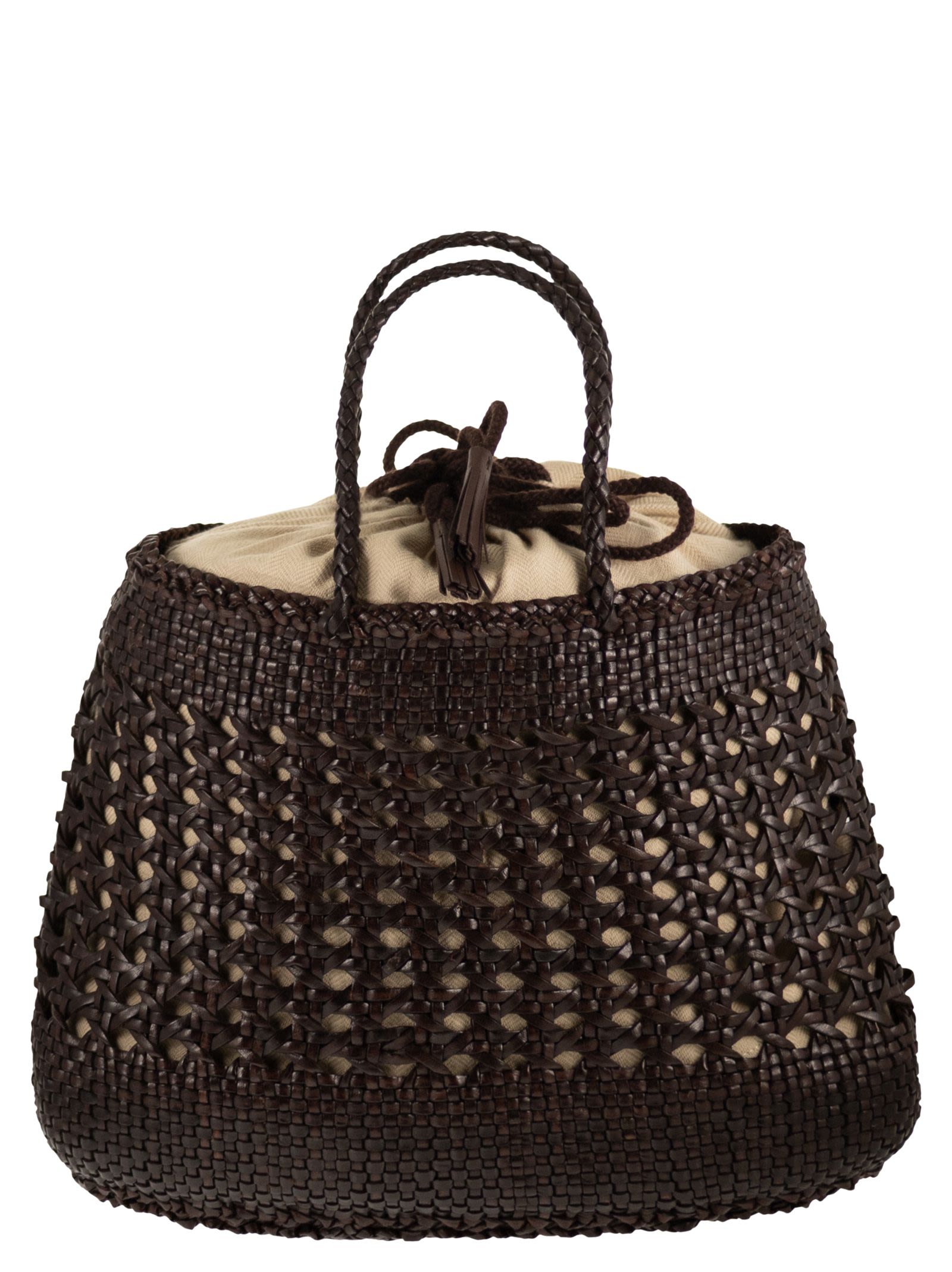 Dragon Diffusion Women Santa Cano - Braided Leather Bag DRAGON DIFFUSION