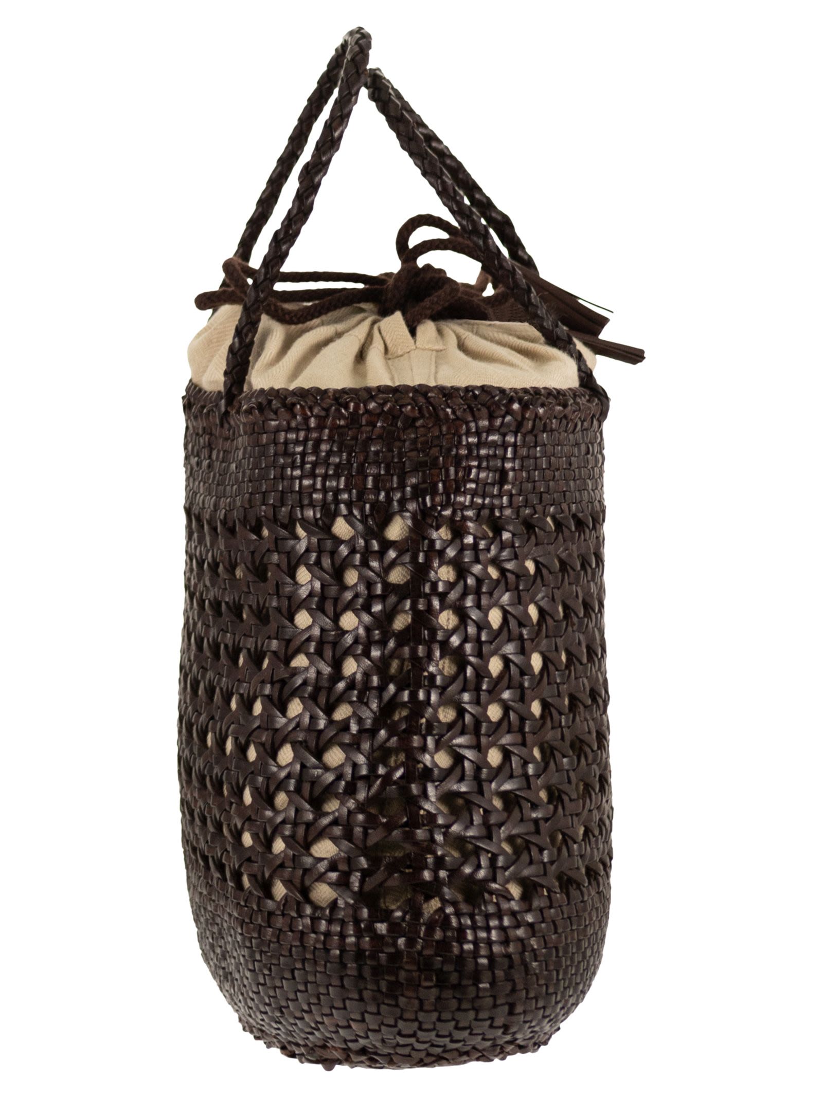 Dragon Diffusion Women Santa Cano - Braided Leather Bag DRAGON DIFFUSION