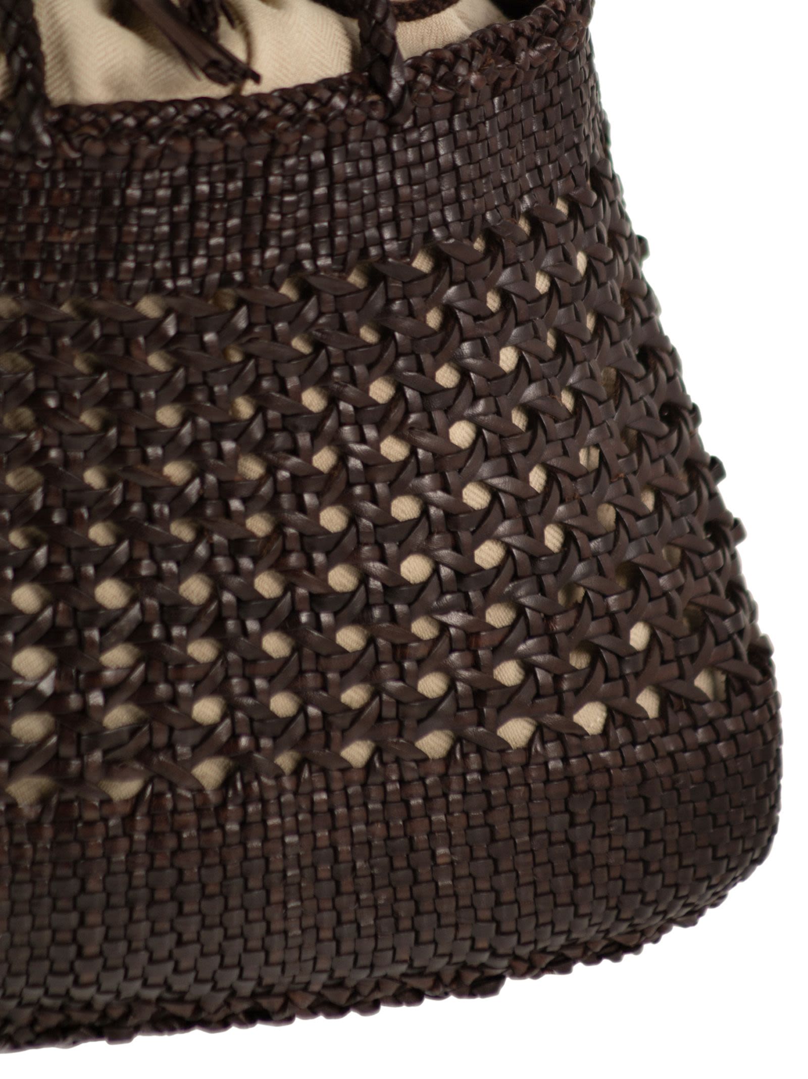 Dragon Diffusion Women Santa Cano - Braided Leather Bag DRAGON DIFFUSION