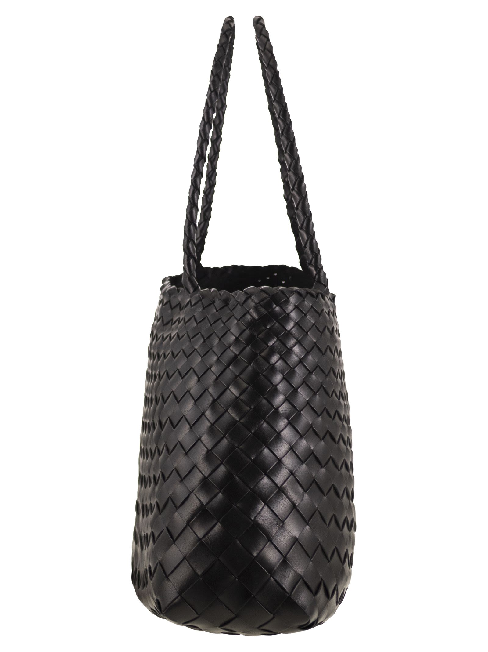 Dragon Diffusion Women Santa Croce Big - Woven Leather Bag DRAGON DIFFUSION