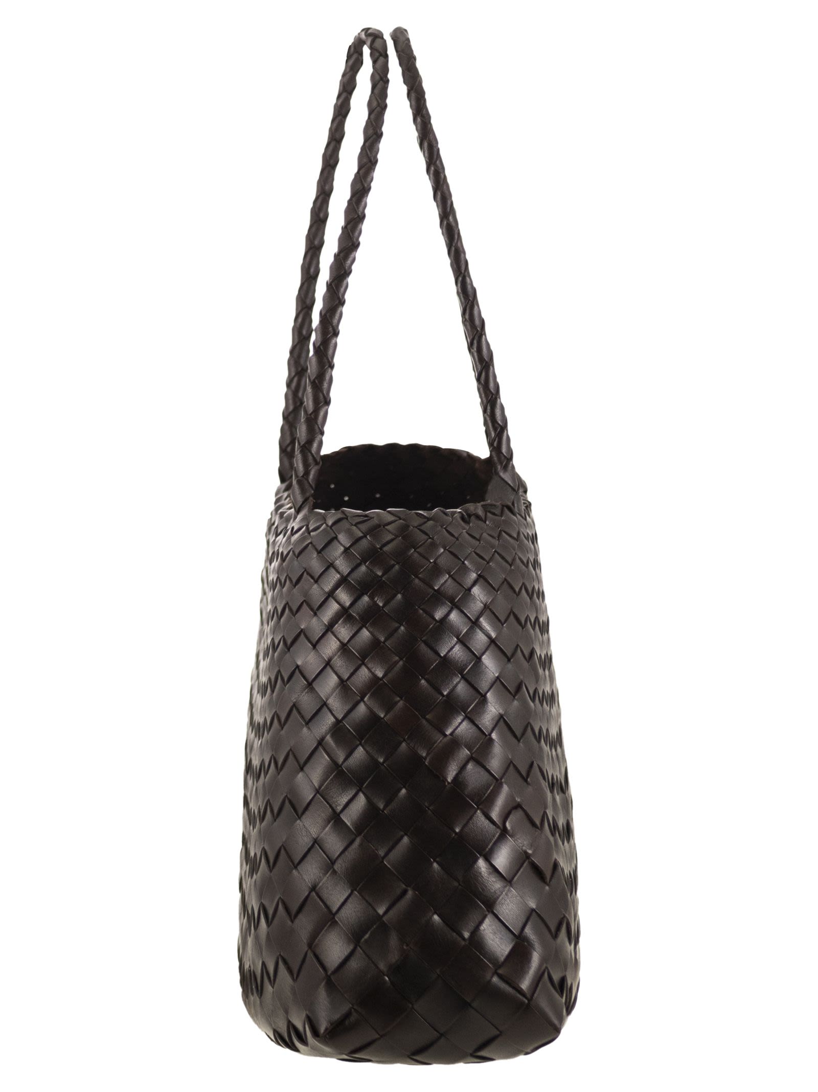 Dragon Diffusion Women Santa Croce Big - Woven Leather Bag DRAGON DIFFUSION