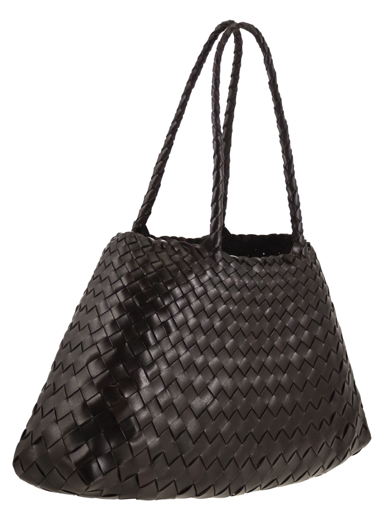 Dragon Diffusion Women Santa Croce Big - Woven Leather Bag DRAGON DIFFUSION