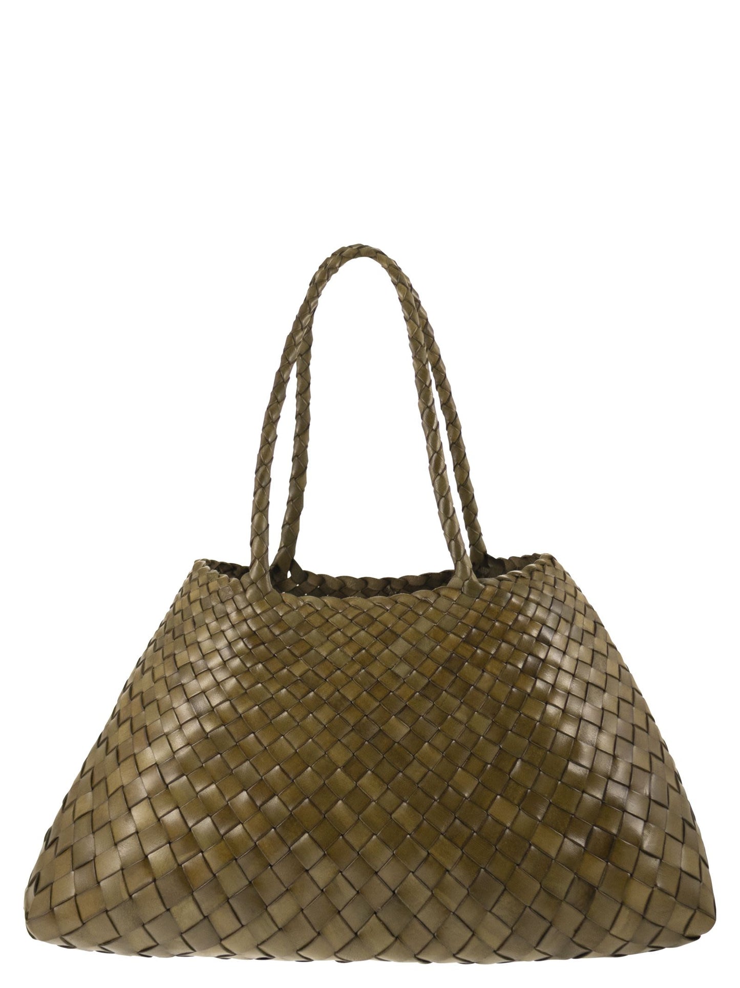 Dragon Diffusion Women Santa Croce Big - Woven Leather Bag DRAGON DIFFUSION