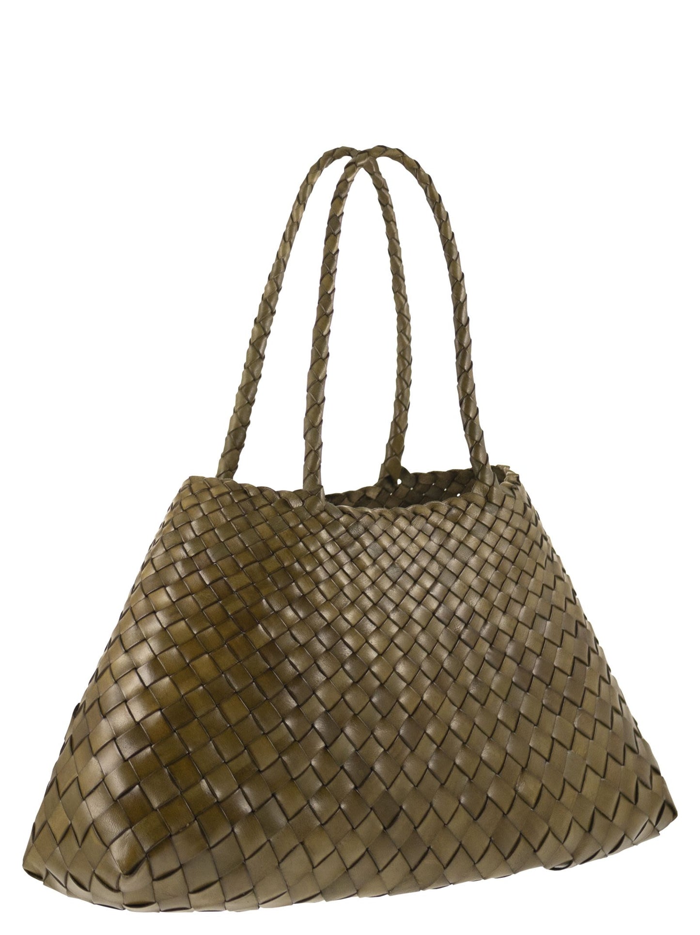 Dragon Diffusion Women Santa Croce Big - Woven Leather Bag DRAGON DIFFUSION