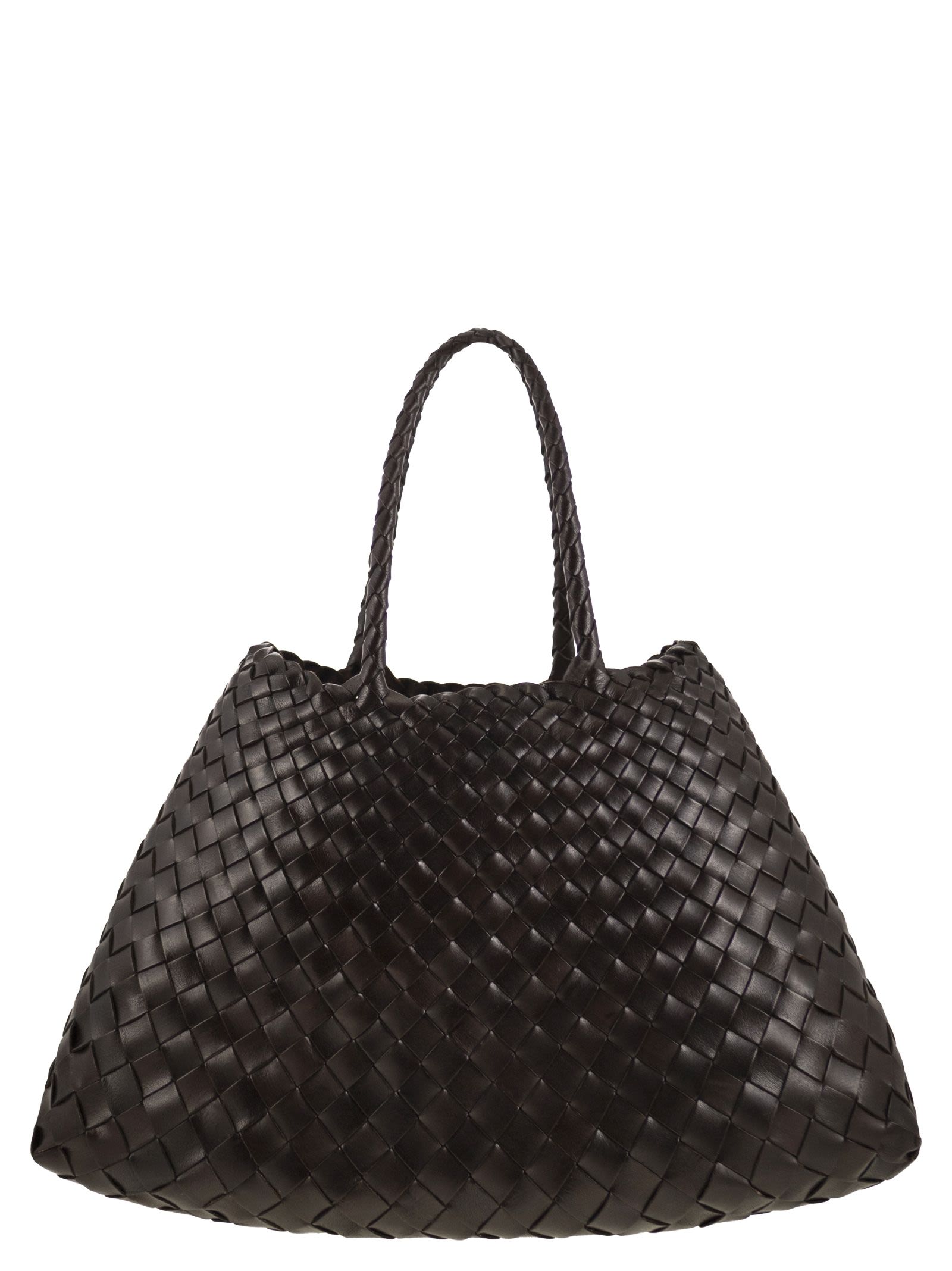 Dragon Diffusion Women Santa Croce Small - Woven Leather Bag DRAGON DIFFUSION