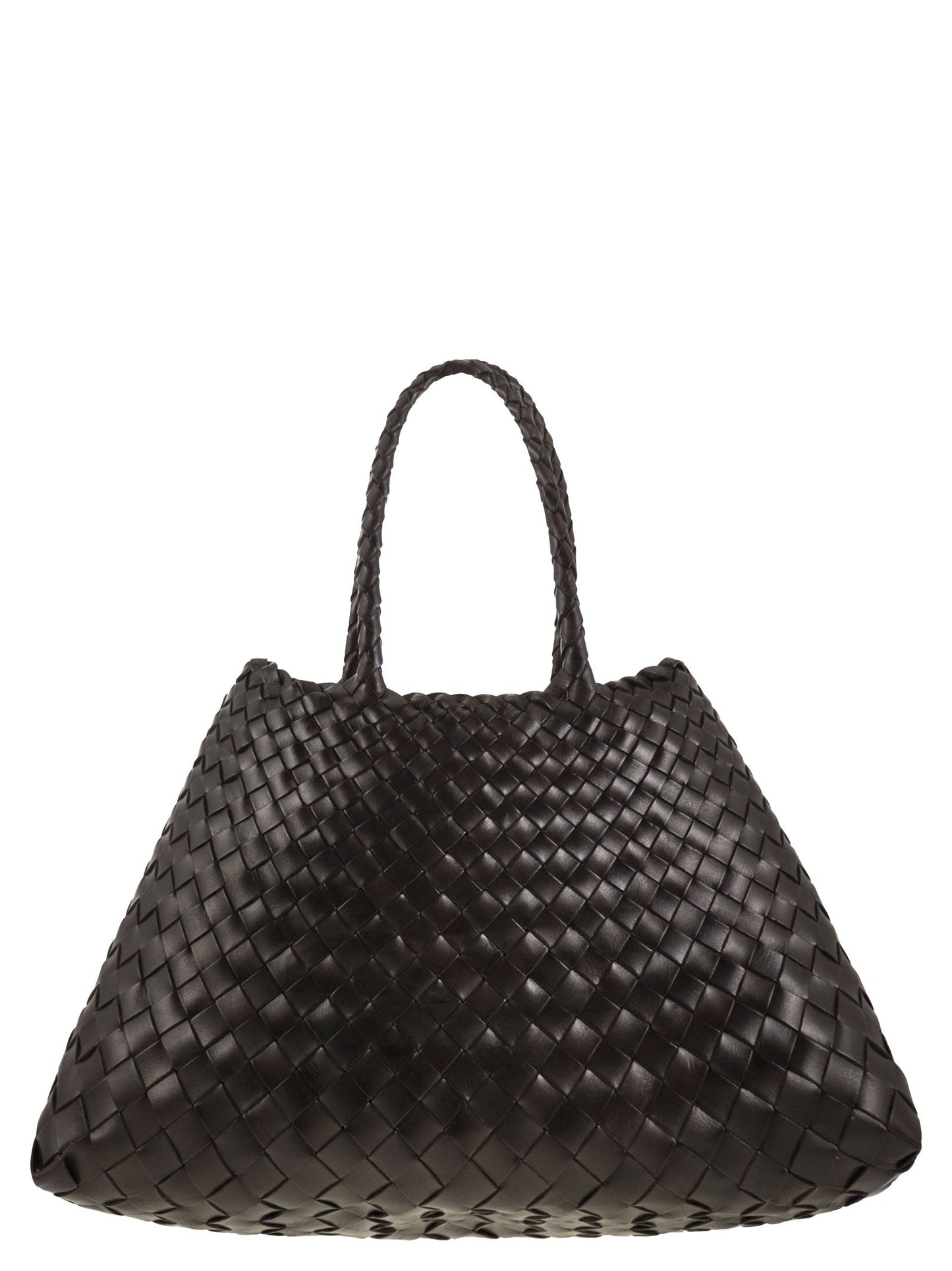 Dragon Diffusion Women Santa Croce Small - Woven Leather Bag DRAGON DIFFUSION
