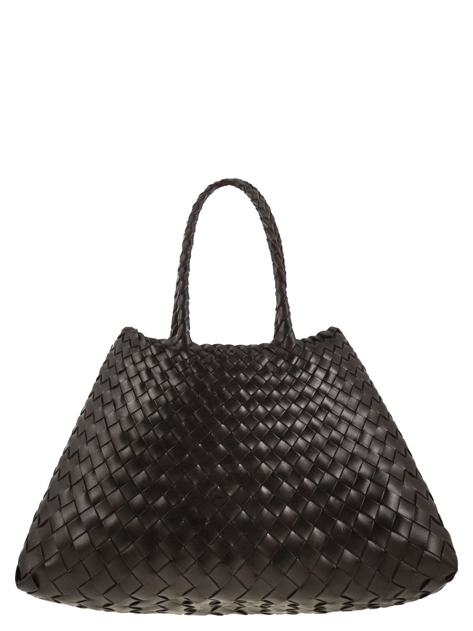 Dragon Diffusion Women Santa Croce Small - Woven Leather Bag DRAGON DIFFUSION