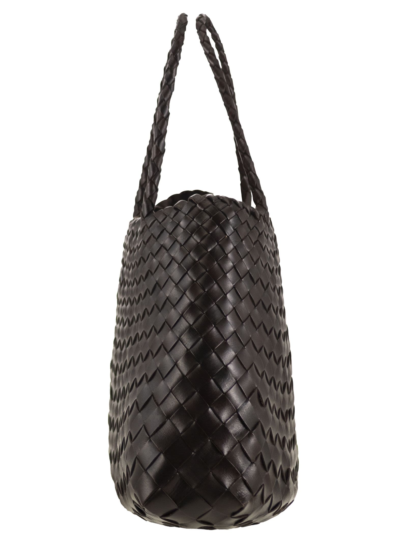 Dragon Diffusion Women Santa Croce Small - Woven Leather Bag DRAGON DIFFUSION