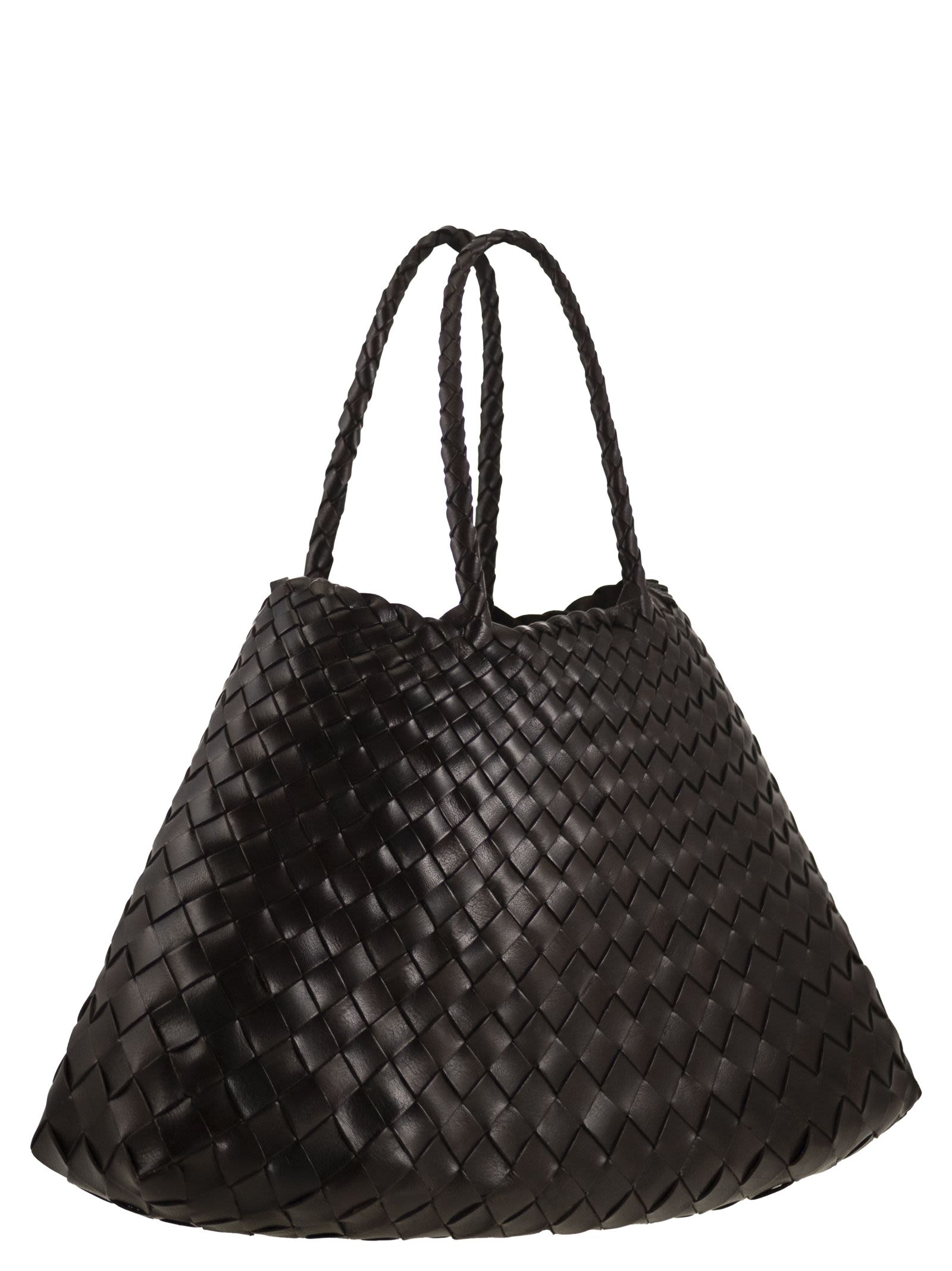 Dragon Diffusion Women Santa Croce Small - Woven Leather Bag DRAGON DIFFUSION