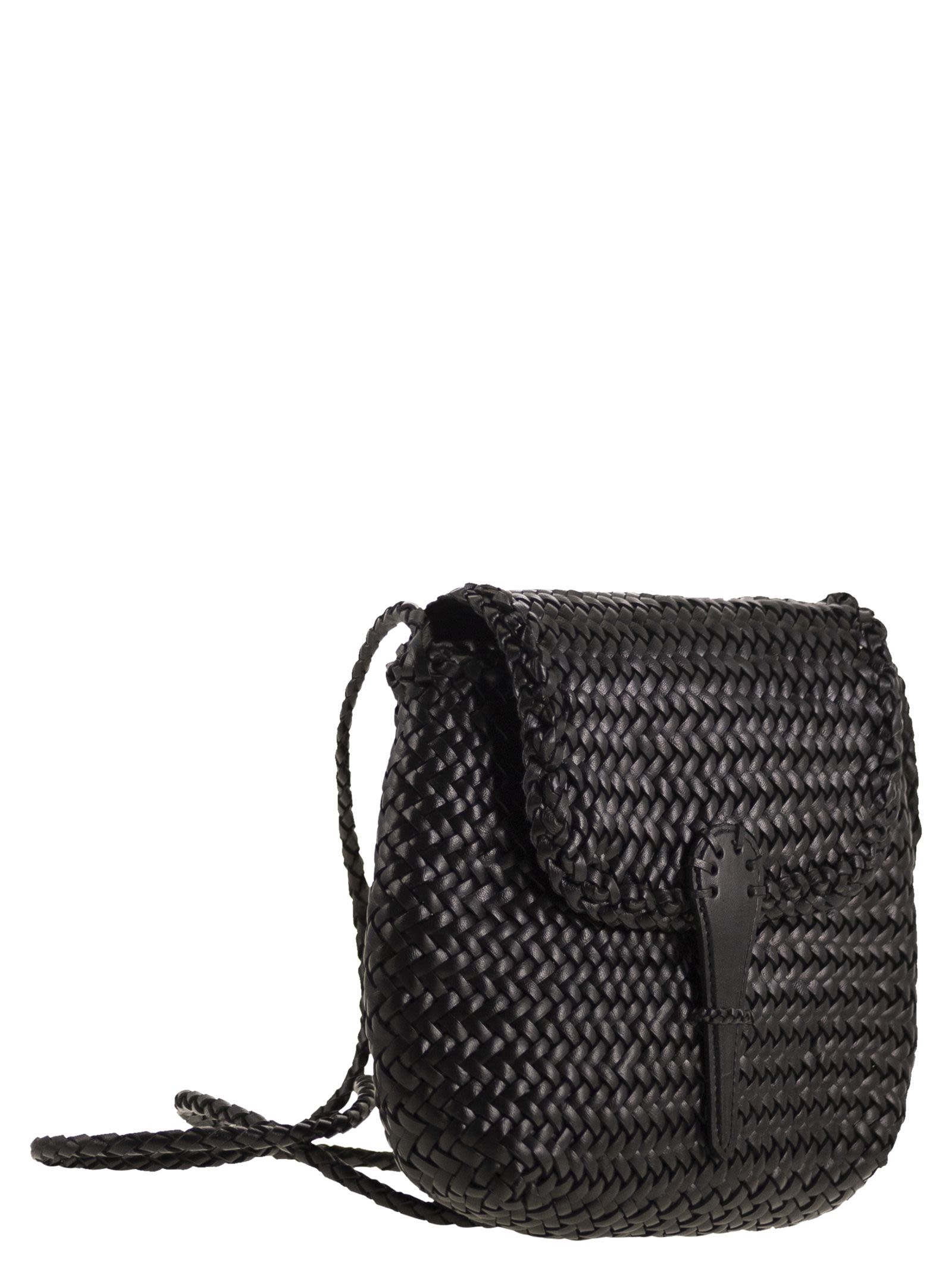Dragon Diffusion Women Mini City Bag - Woven Leather Bag DRAGON DIFFUSION