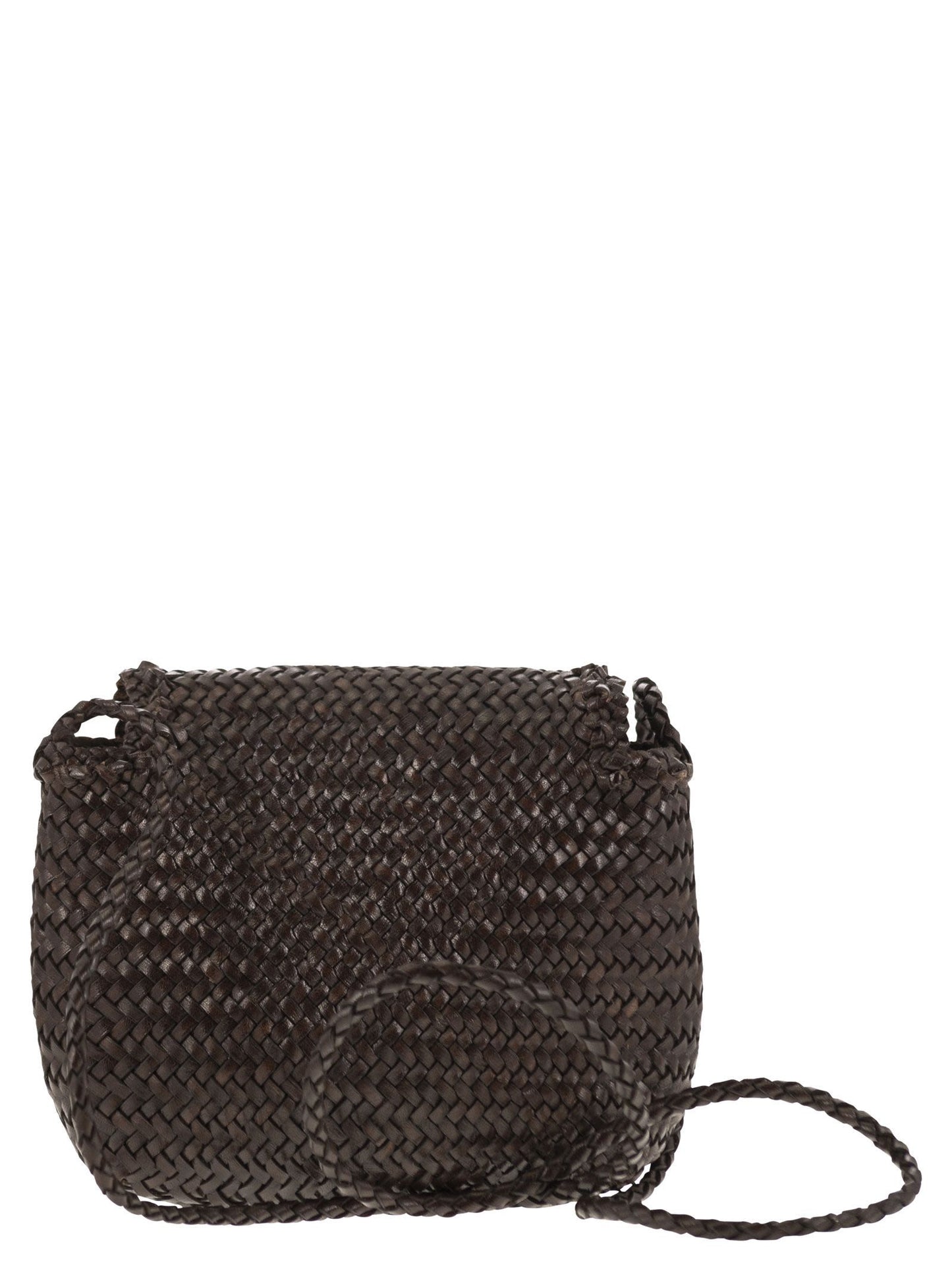 Dragon Diffusion Women Mini City Bag - Woven Leather Bag DRAGON DIFFUSION