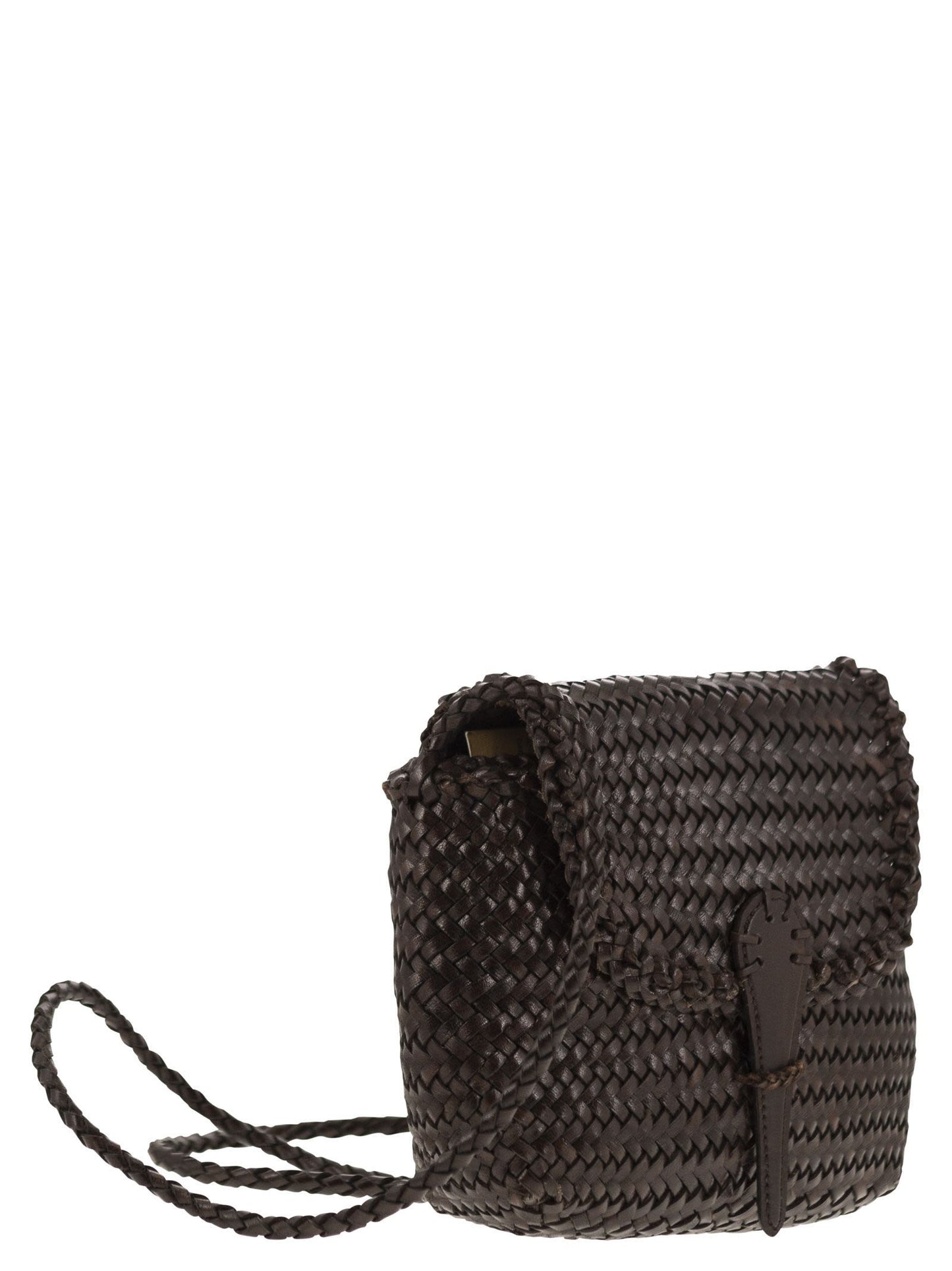 Dragon Diffusion Women Mini City Bag - Woven Leather Bag DRAGON DIFFUSION
