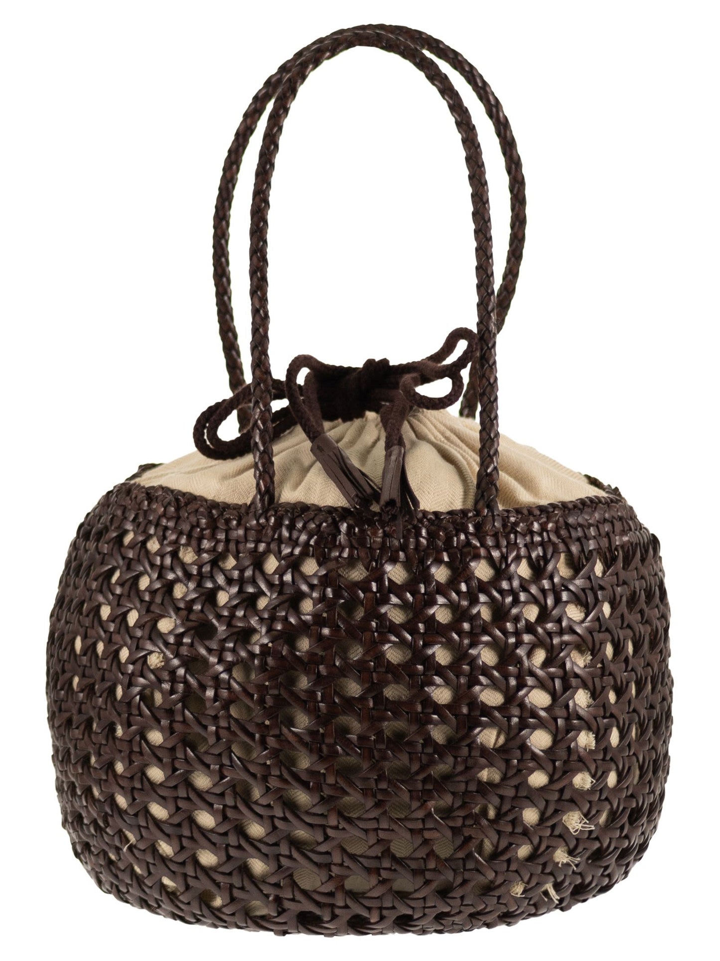 Dragon Diffusion Women Juventus - Braided Leather Bag DRAGON DIFFUSION