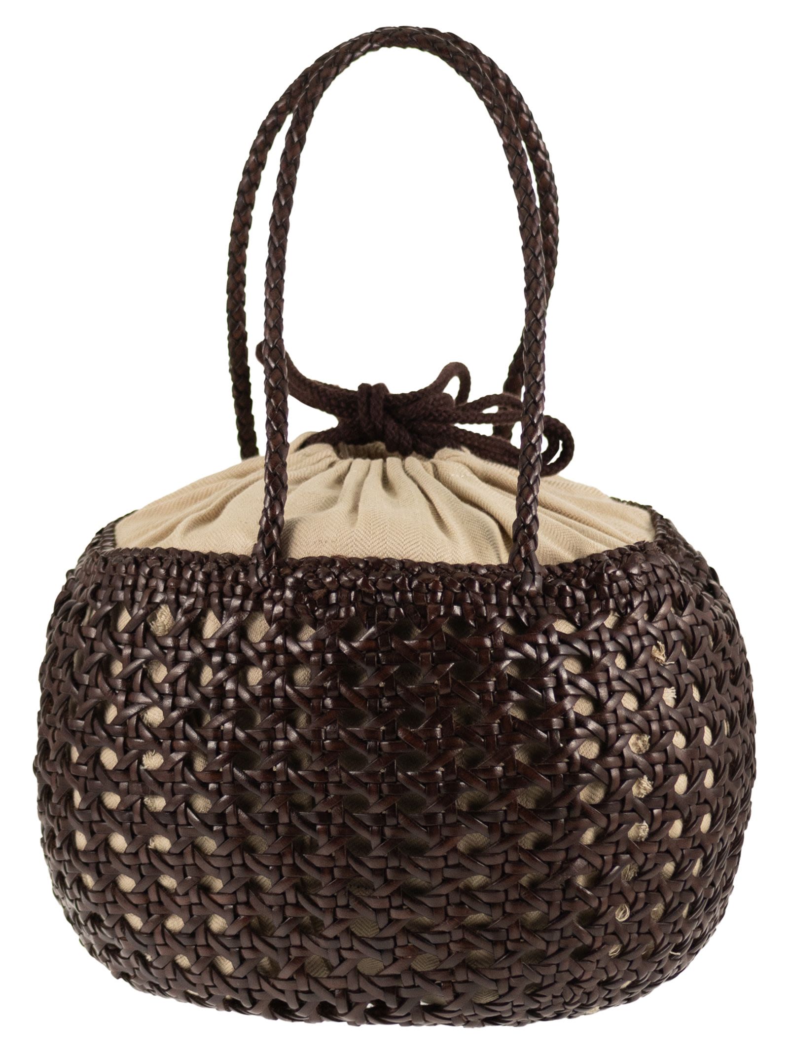 Dragon Diffusion Women Juventus - Braided Leather Bag DRAGON DIFFUSION