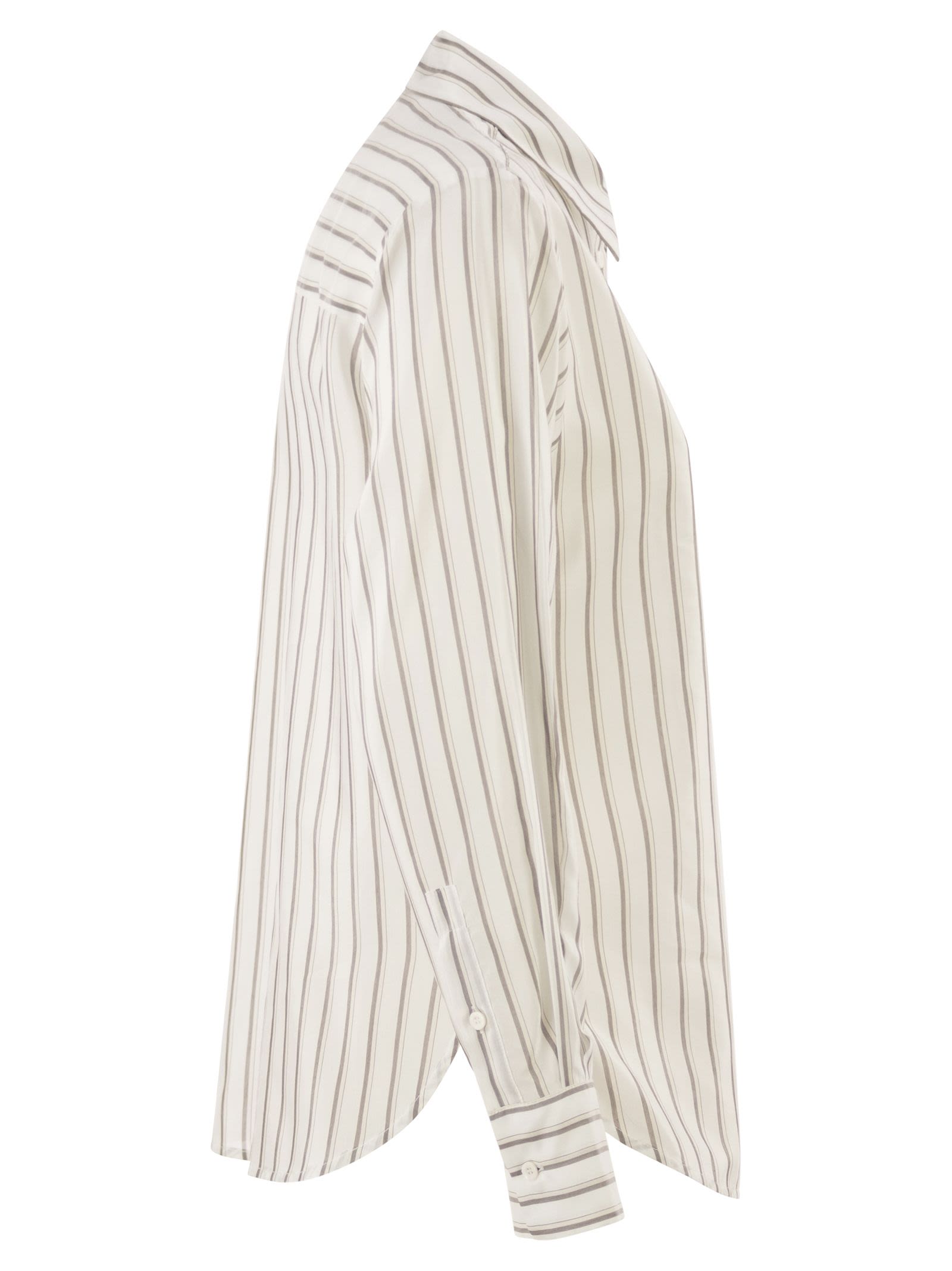 Peserico Women Cotton And Silk Organza Shirt PESERICO