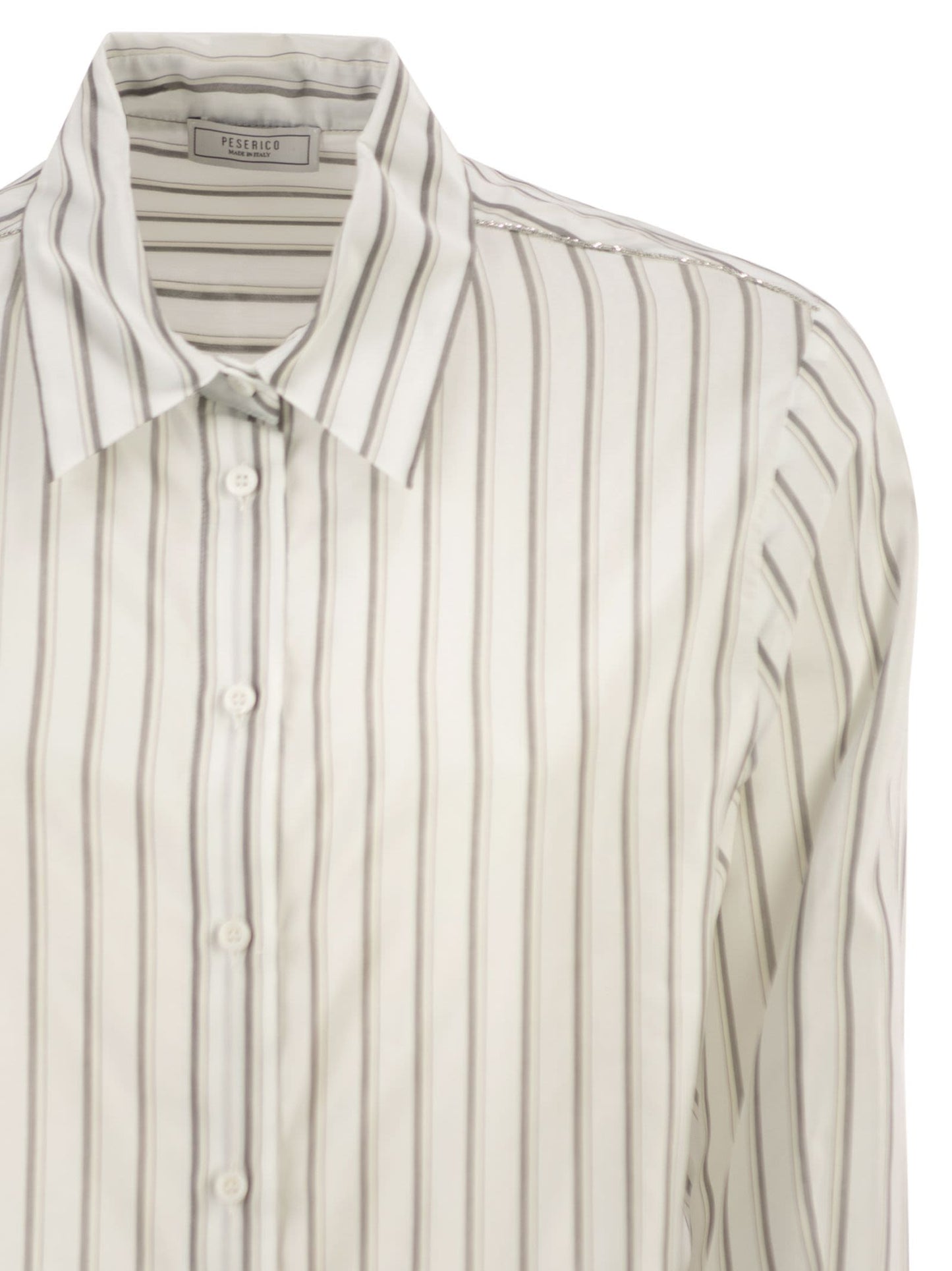 Peserico Women Cotton And Silk Organza Shirt PESERICO