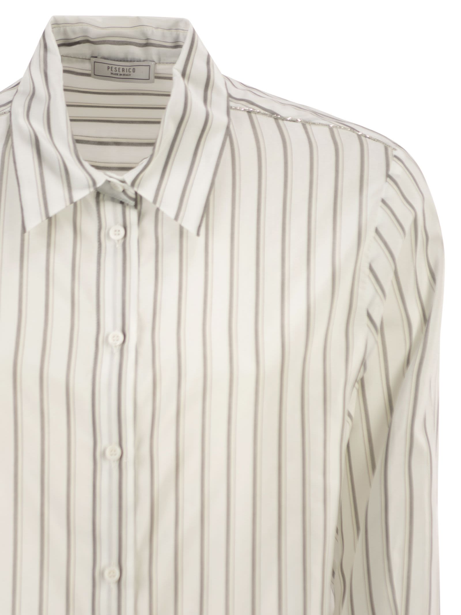 Peserico Women Cotton And Silk Organza Shirt PESERICO