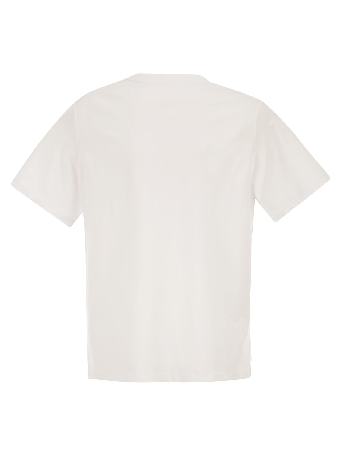 Peserico Women Stretch Cotton T-Shirt With Pocket PESERICO