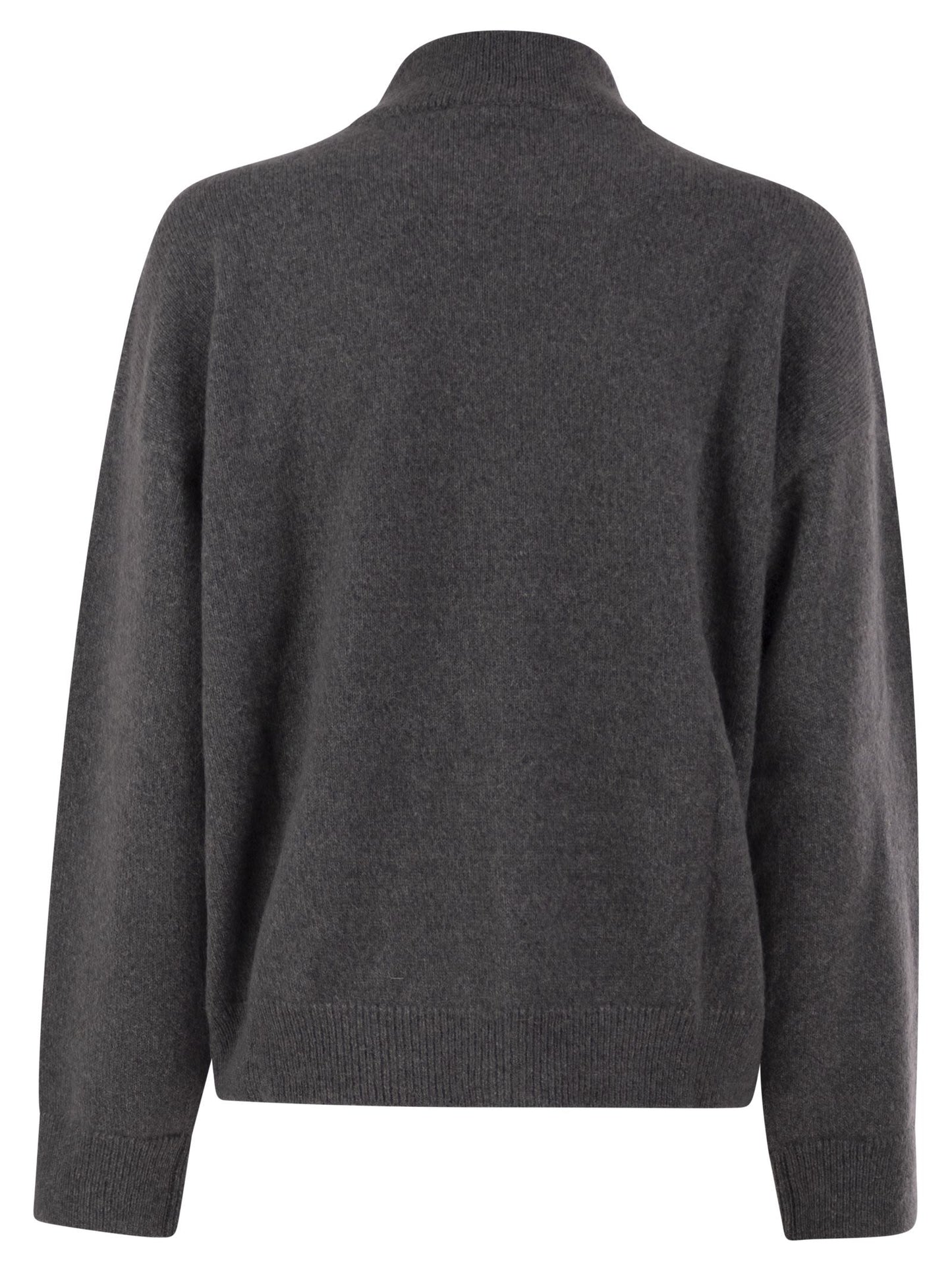 Peserico Women Knitted Cardigan With Sequins And Two-Way Zip PESERICO