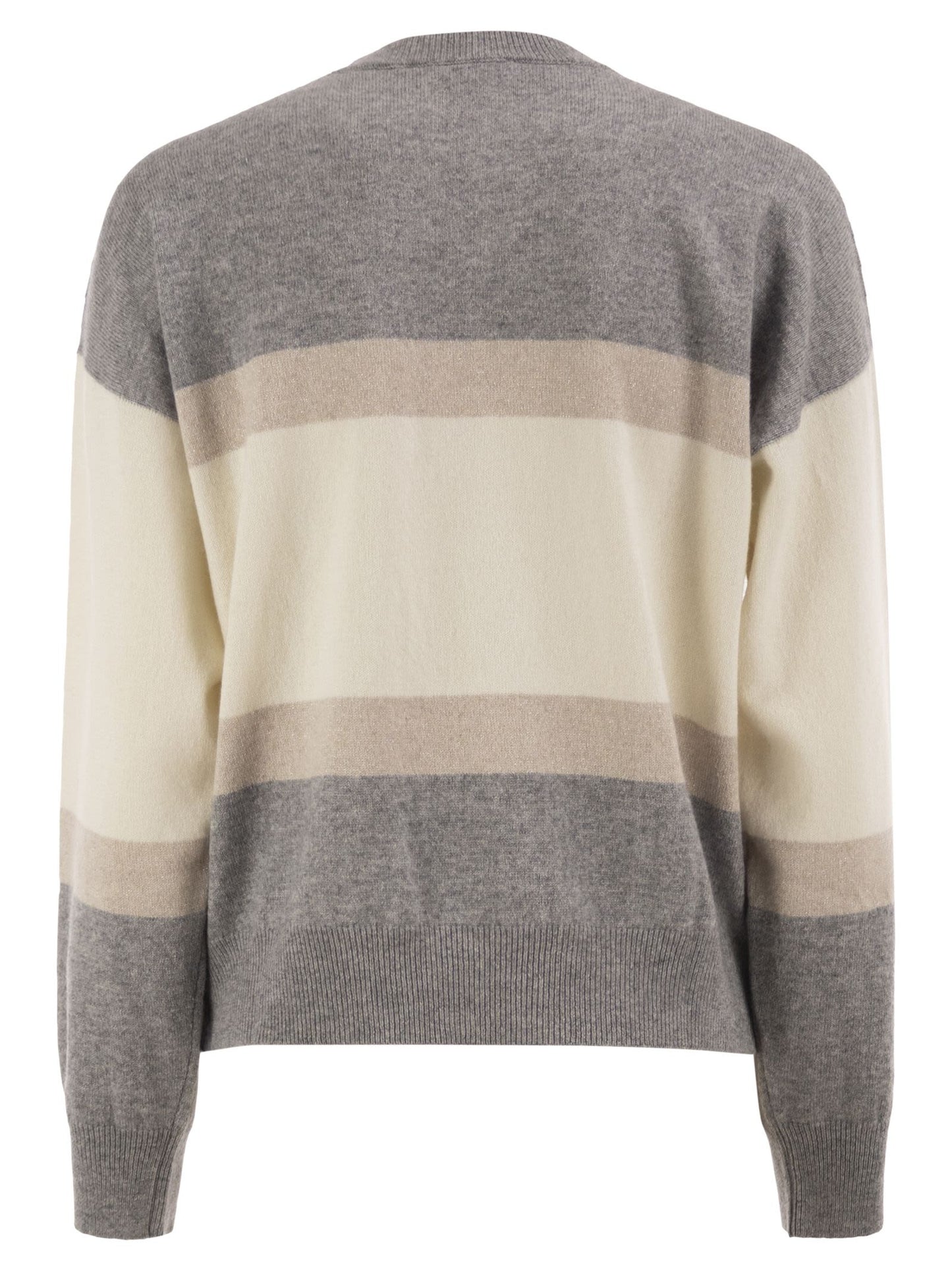 Peserico Women Colour-Block Virgin Wool, Silk And Cashmere Jumper PESERICO