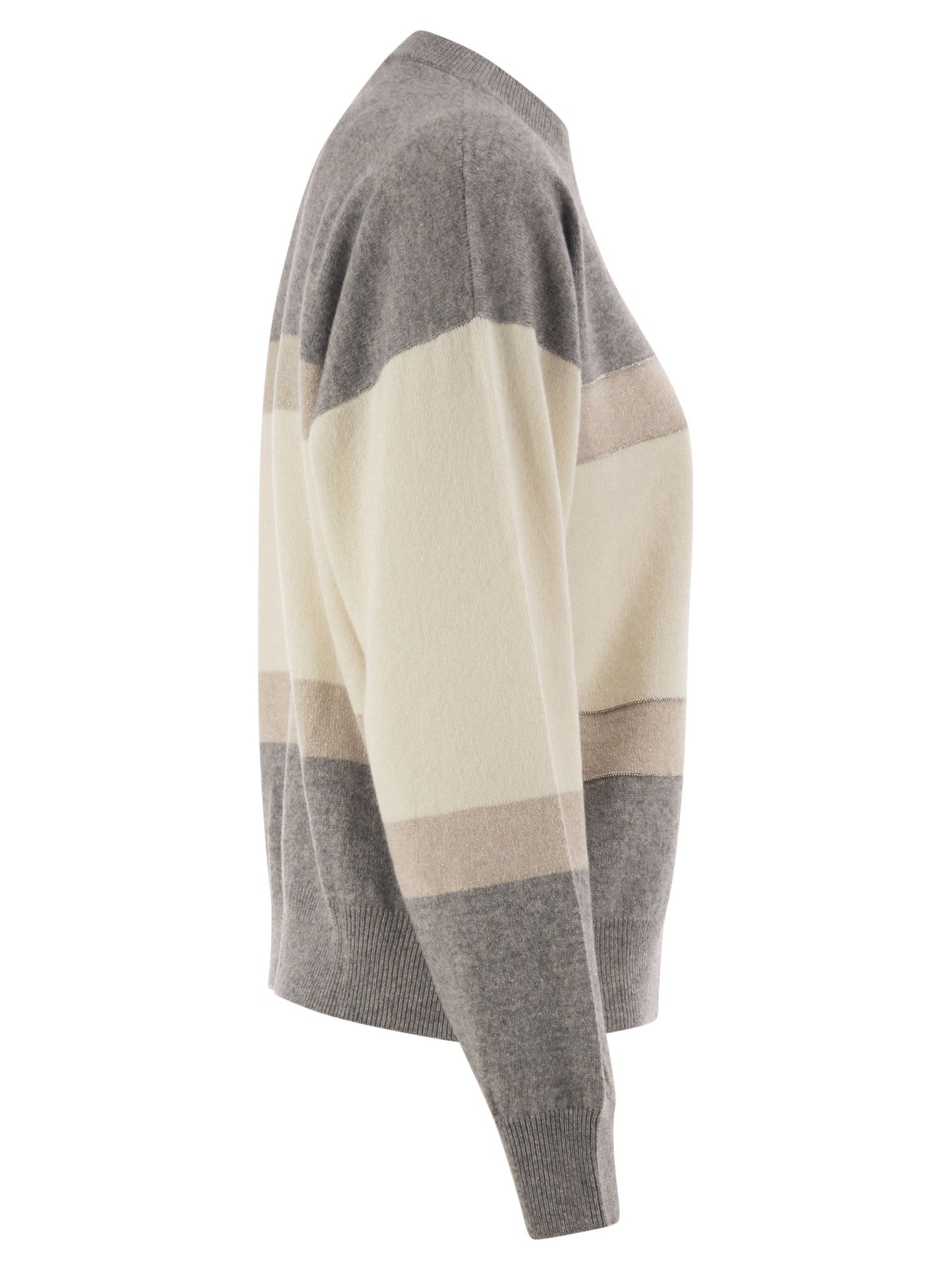 Peserico Women Colour-Block Virgin Wool, Silk And Cashmere Jumper PESERICO