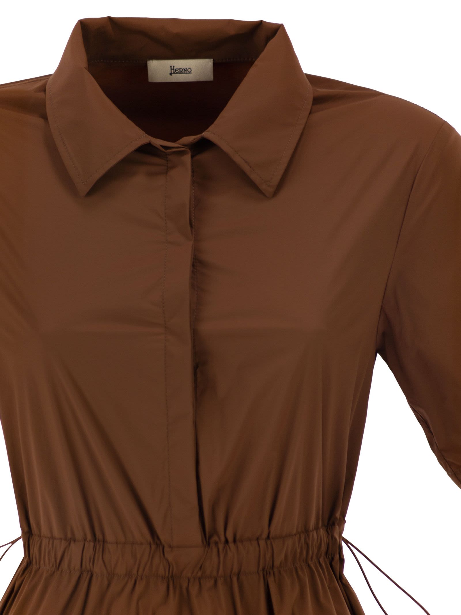 Herno Women Light Stretch Nylon Dress HERNO
