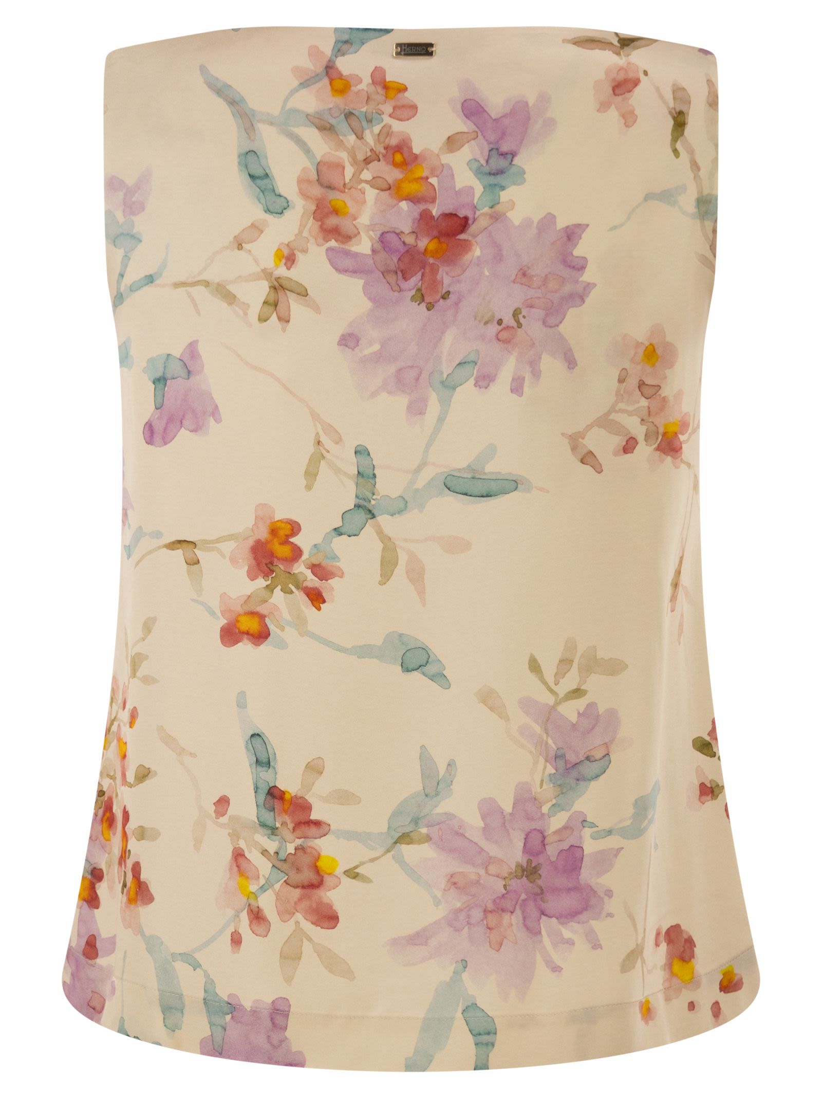 Herno Women Floral Print Top HERNO