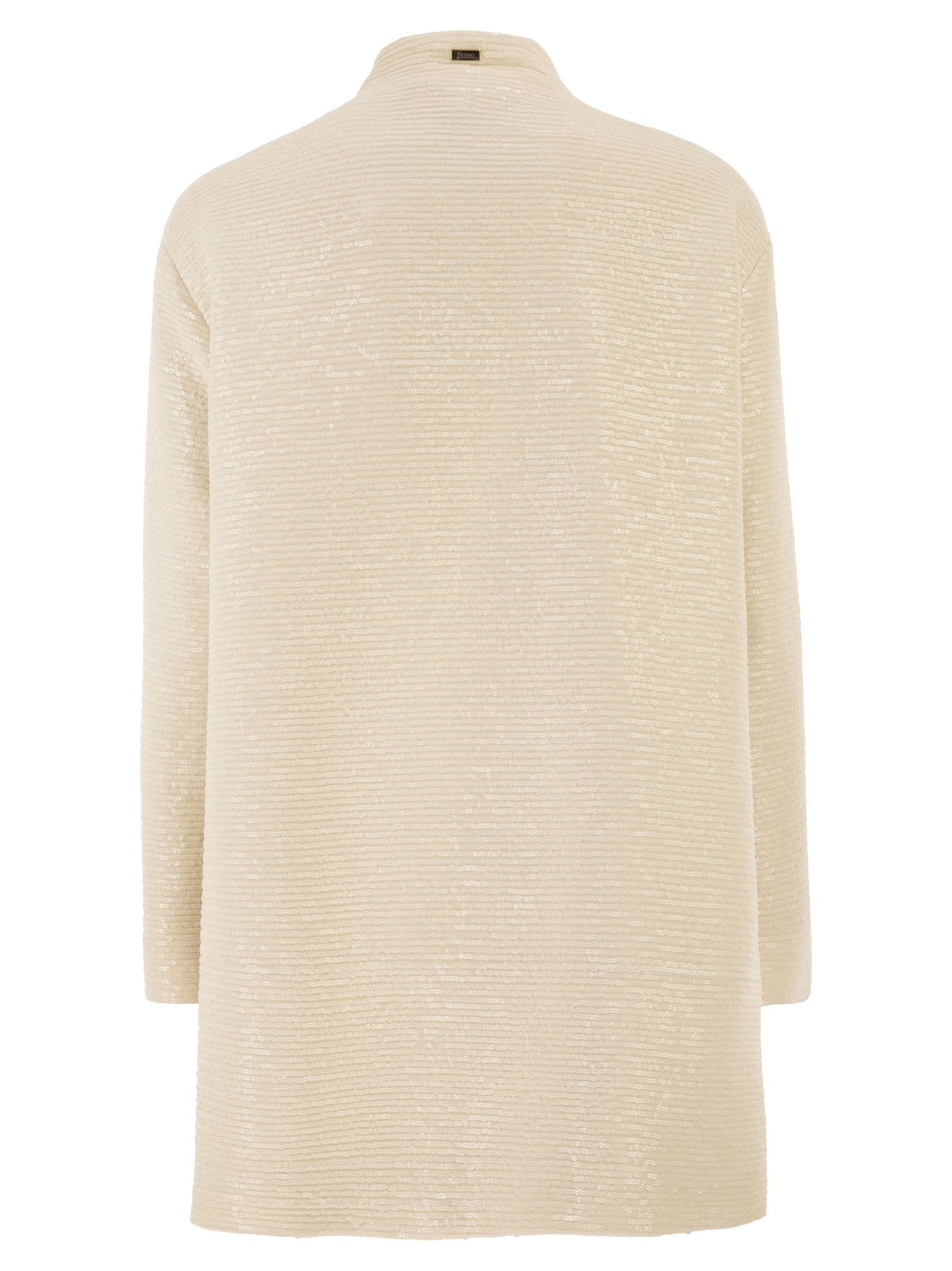 Herno Women Overcoat With All-Over Sequins HERNO