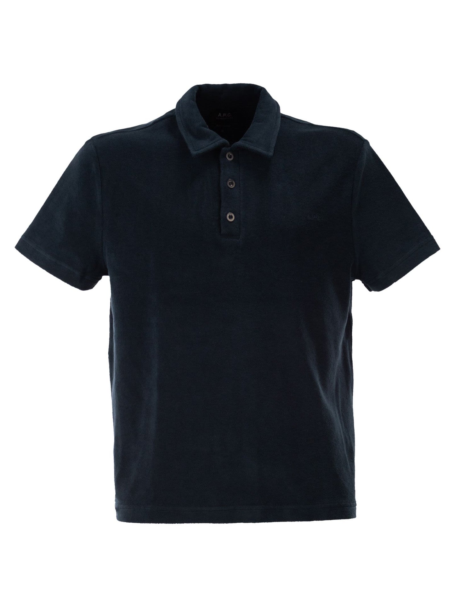 A.P.C. Men Julian - Organic Cotton Terry Polo Shirt A.P.C.