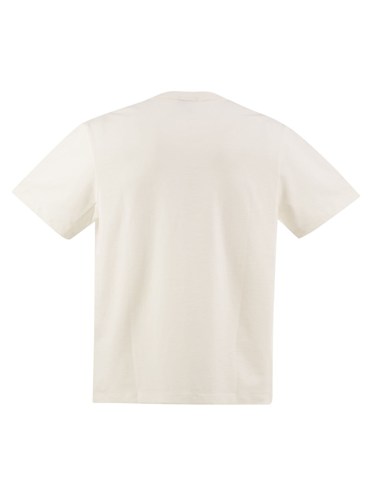 A.P.C. Men Organic Cotton T-Shirt With Logo A.P.C.