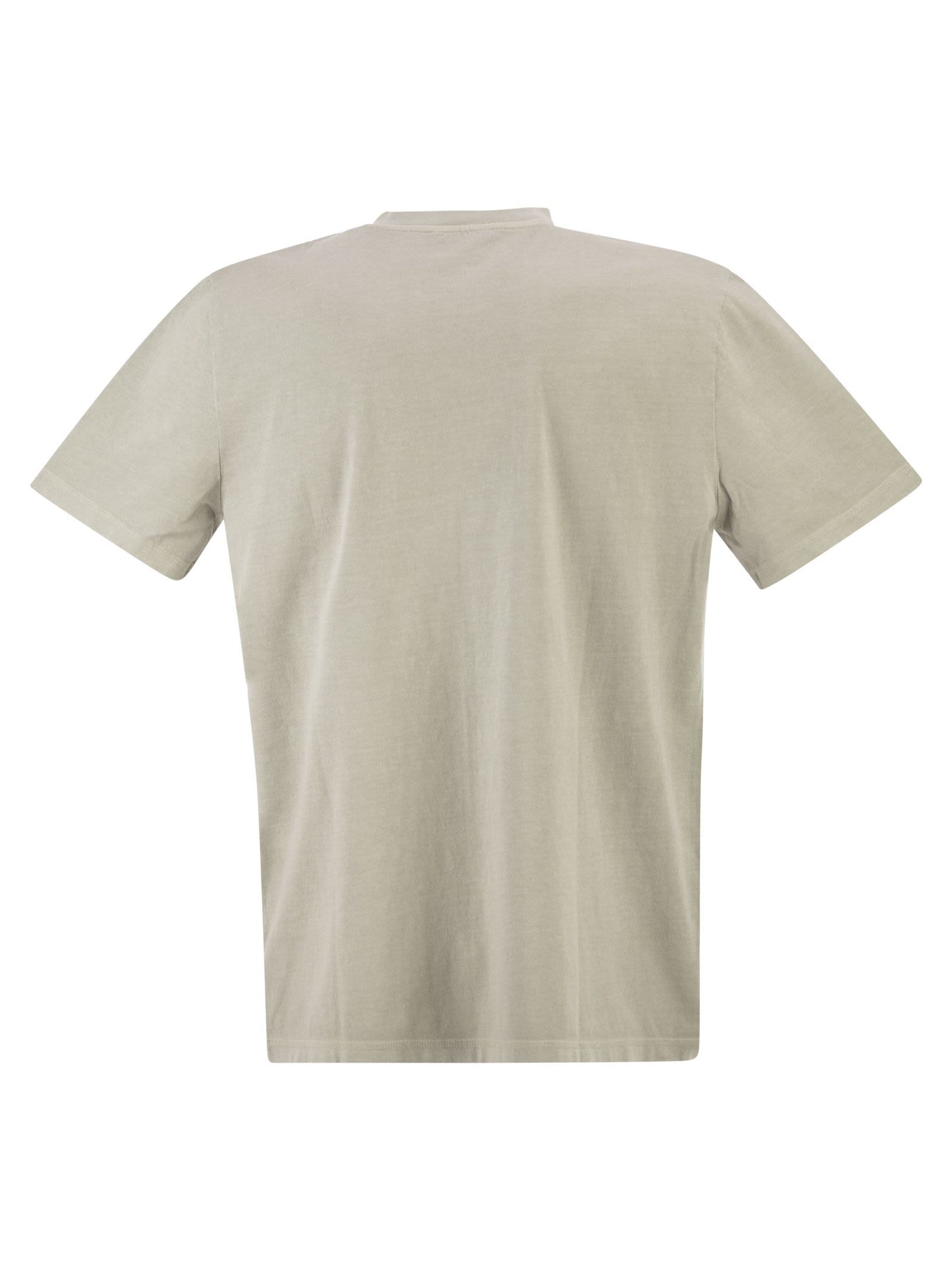 A.P.C. Men Organic Cotton T-Shirt With Logo Print A.P.C.
