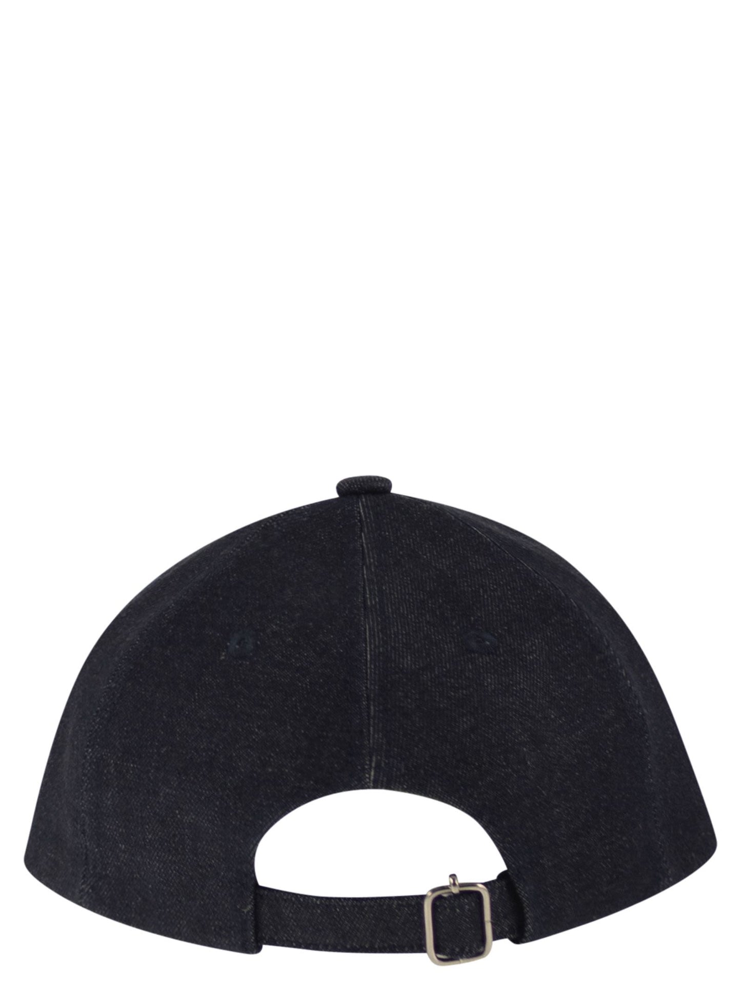 A.P.C. Men Cotton Denim Cap With Embroidered Logo A.P.C.