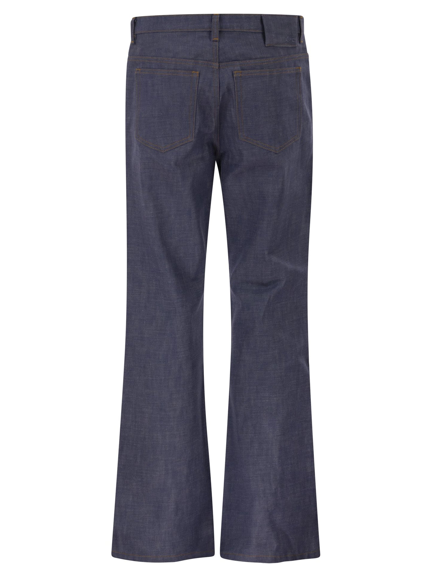 A.P.C. Men Cotton Denim Flared-Leg Jeans A.P.C.