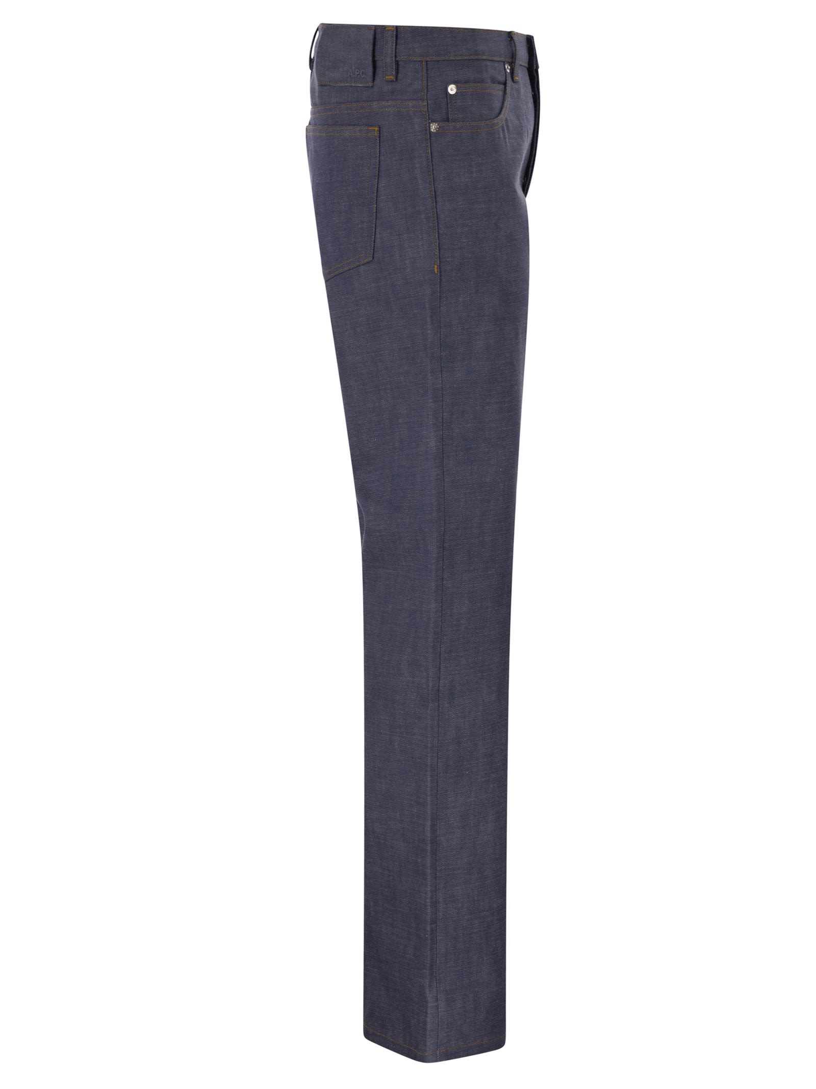A.P.C. Men Cotton Denim Flared-Leg Jeans A.P.C.