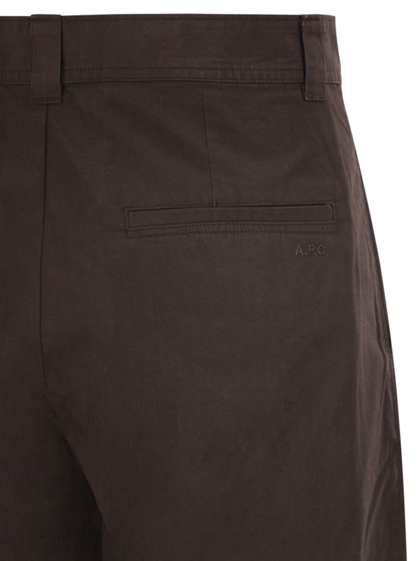 A.P.C. Men Essential Cotton Chino Trousers A.P.C.