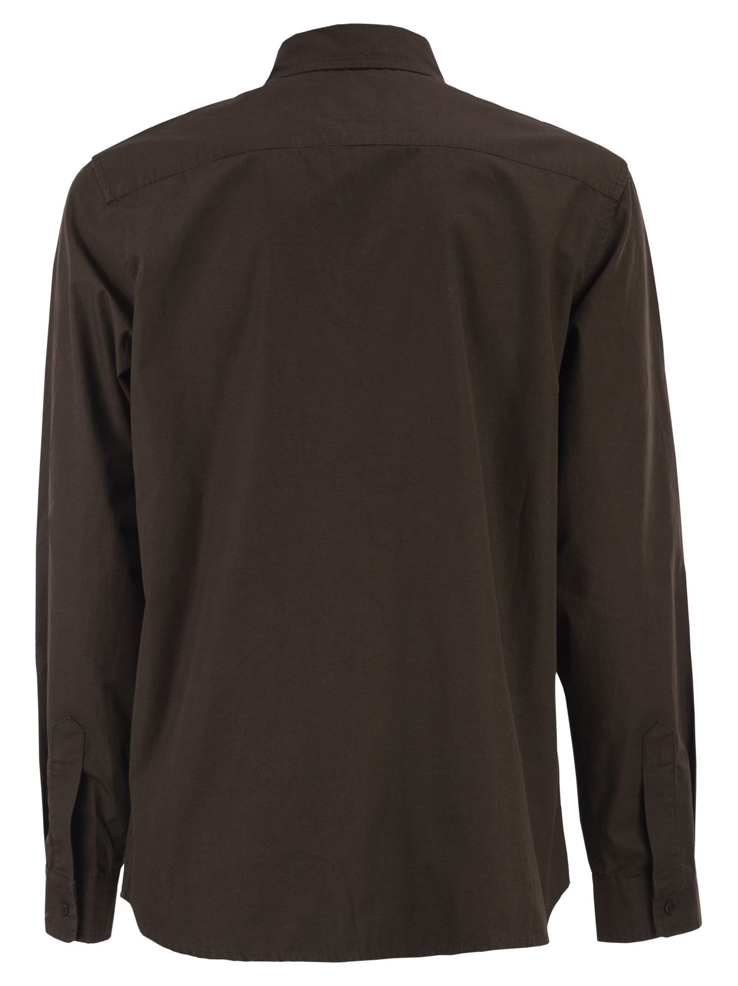 A.P.C. Men Cotton Utility Shirt With Patch Pockets A.P.C.