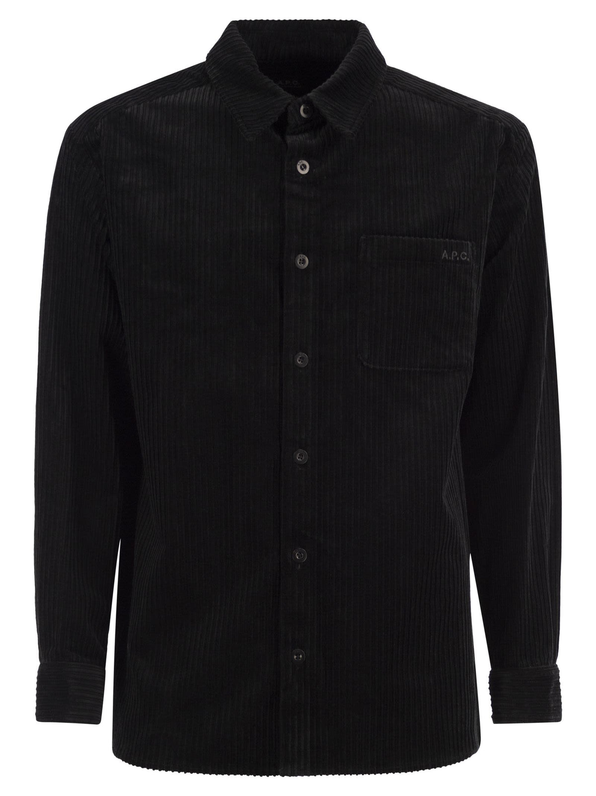 A.P.C. Men Cotton Corduroy Shirt A.P.C.