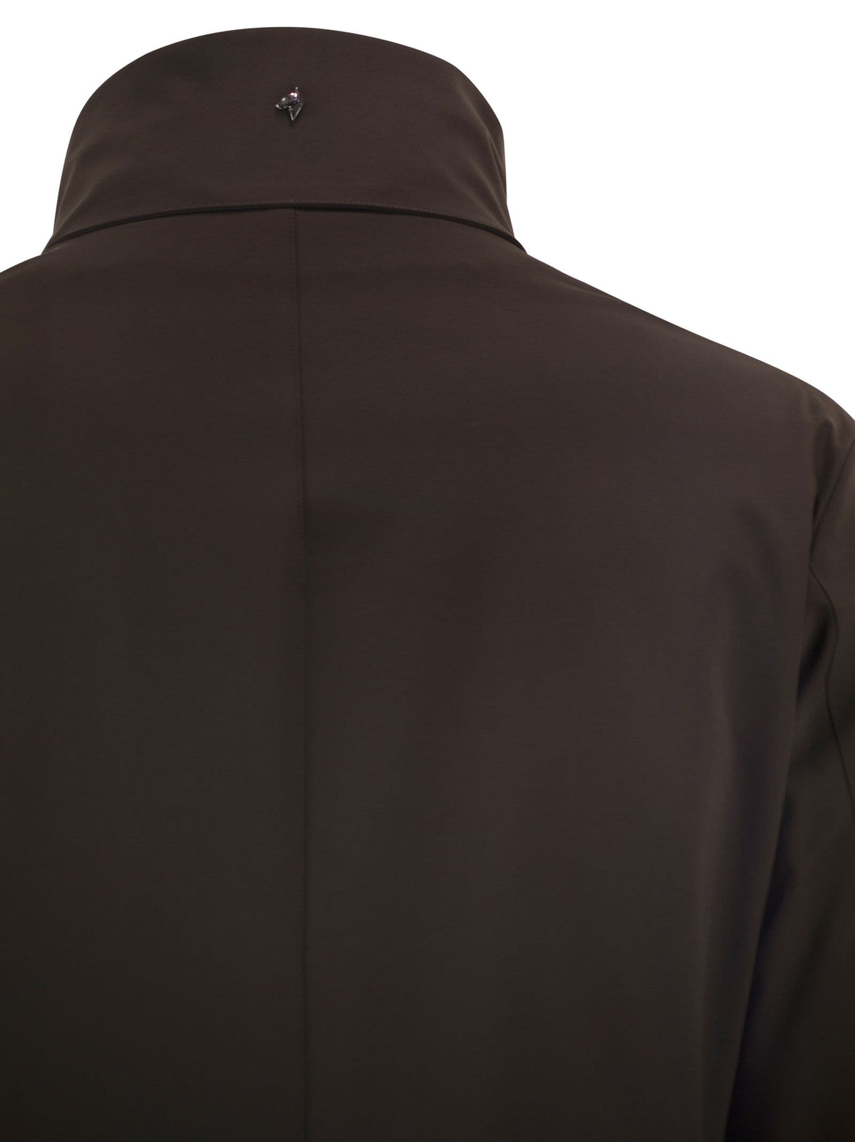 Montecore Men Double-Breasted Technical Fabric Jacket With Detachable Inner Bib MONTECORE
