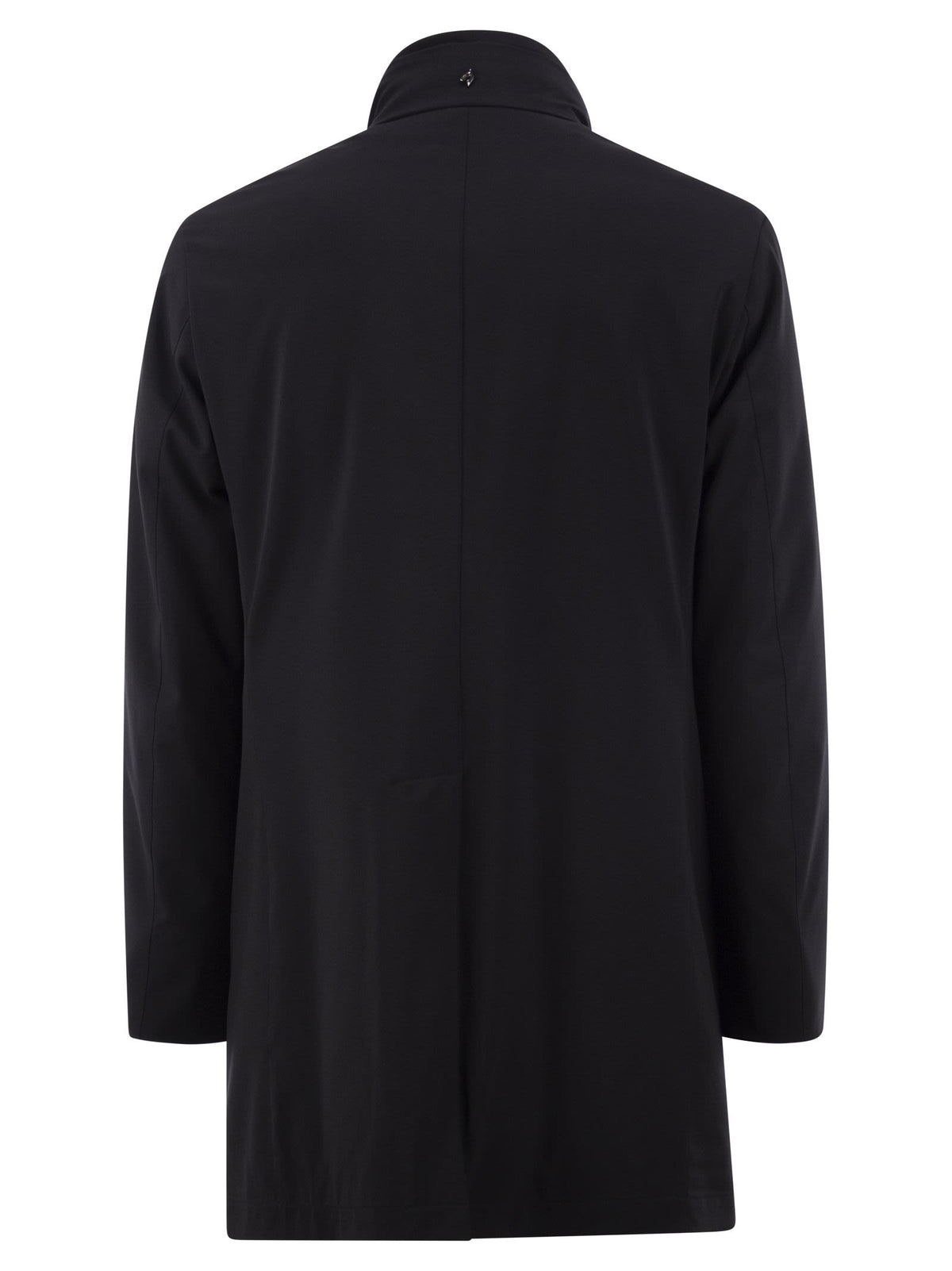 Montecore Men Double-Breasted Coat With Detachable Inner Bib And Down Padding MONTECORE