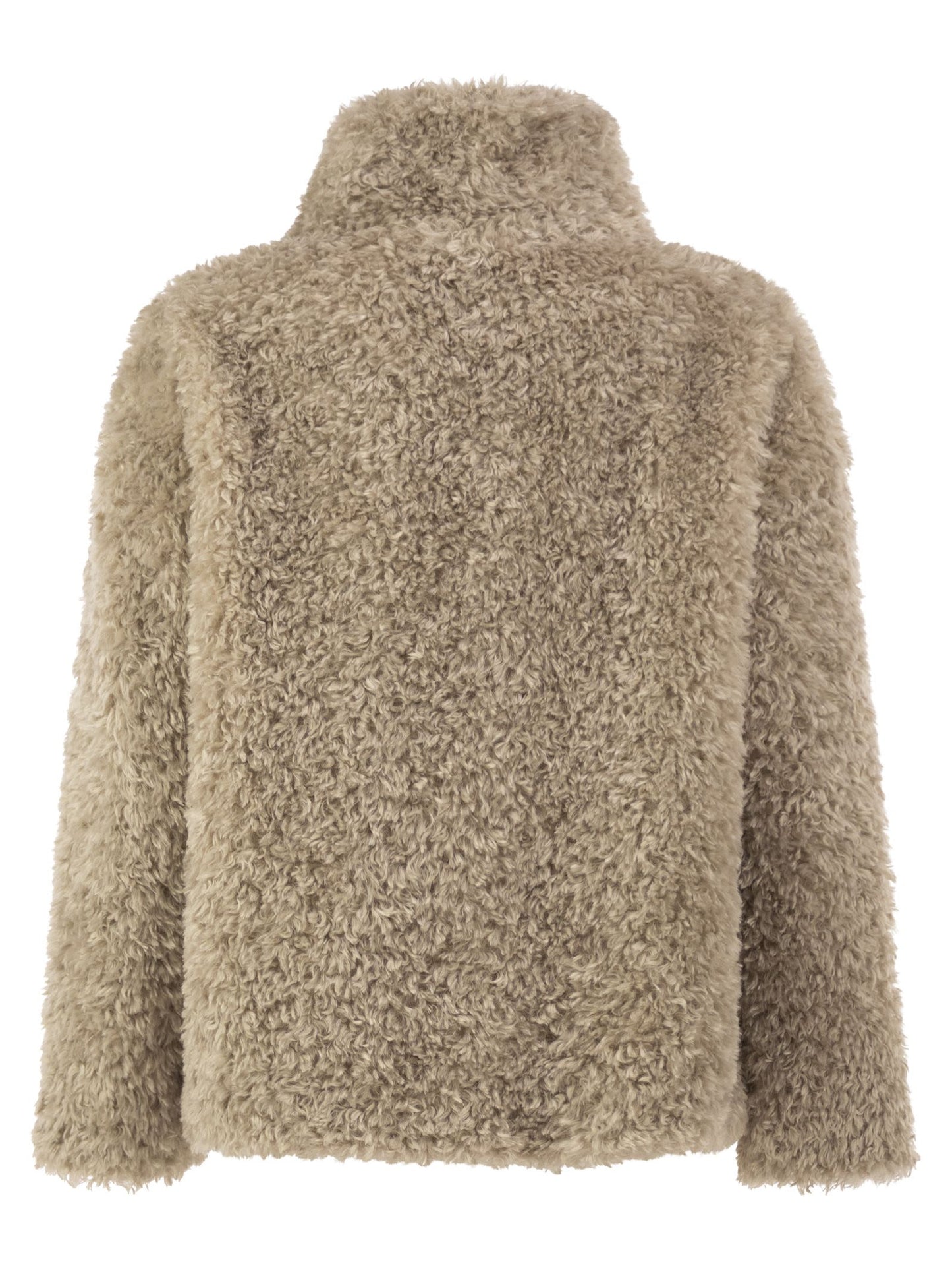 Herno Women Teddy Shearling-Effect Jacket HERNO