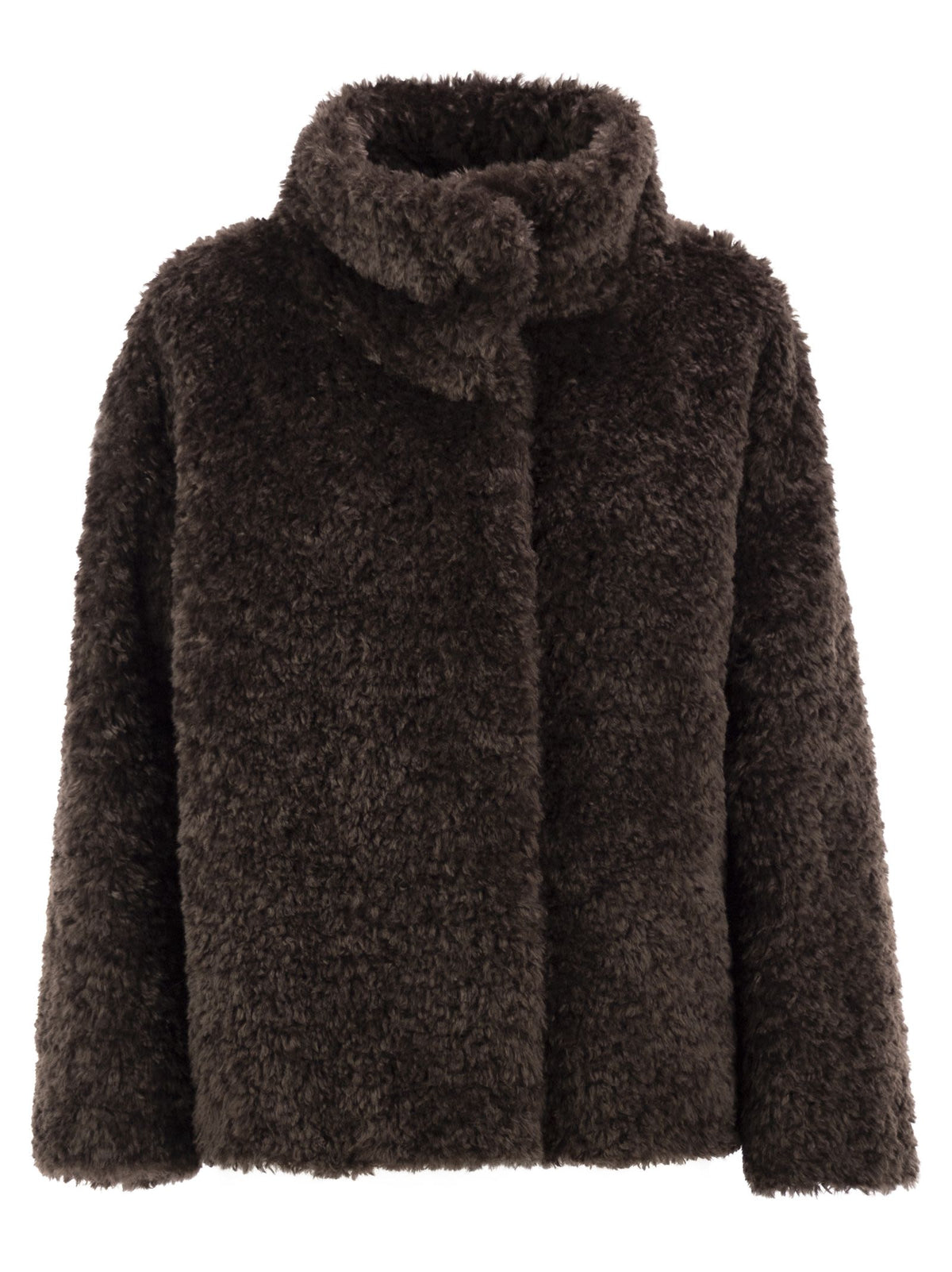 Herno Women Teddy Shearling-Effect Jacket HERNO