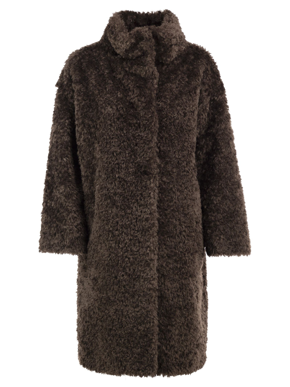 Herno Women Herno Teddy-Effect Coat HERNO