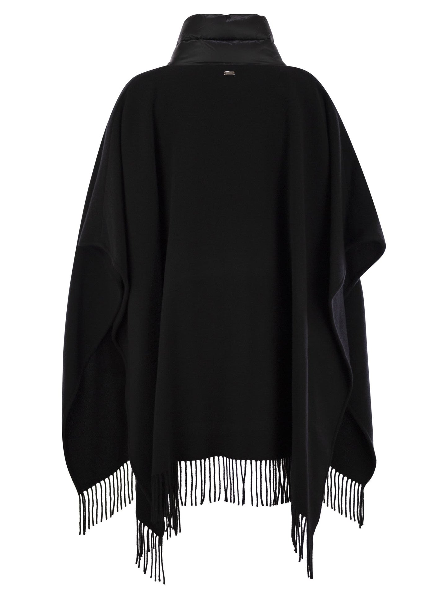 Herno Women Poncho Resort In Warmy E Nylon Ultralight HERNO