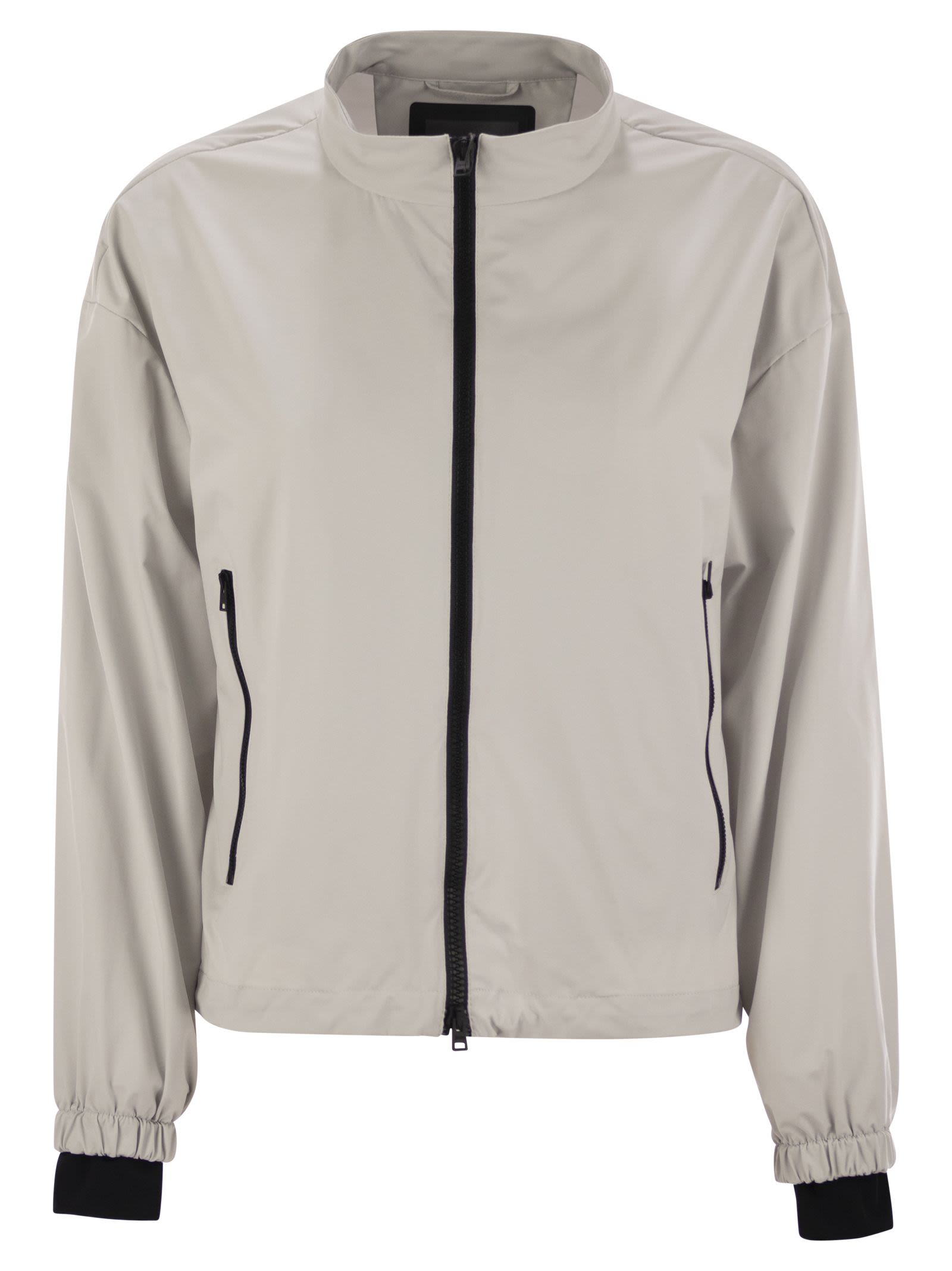 Herno Women Laminar Bomber Jacket With Zip HERNO