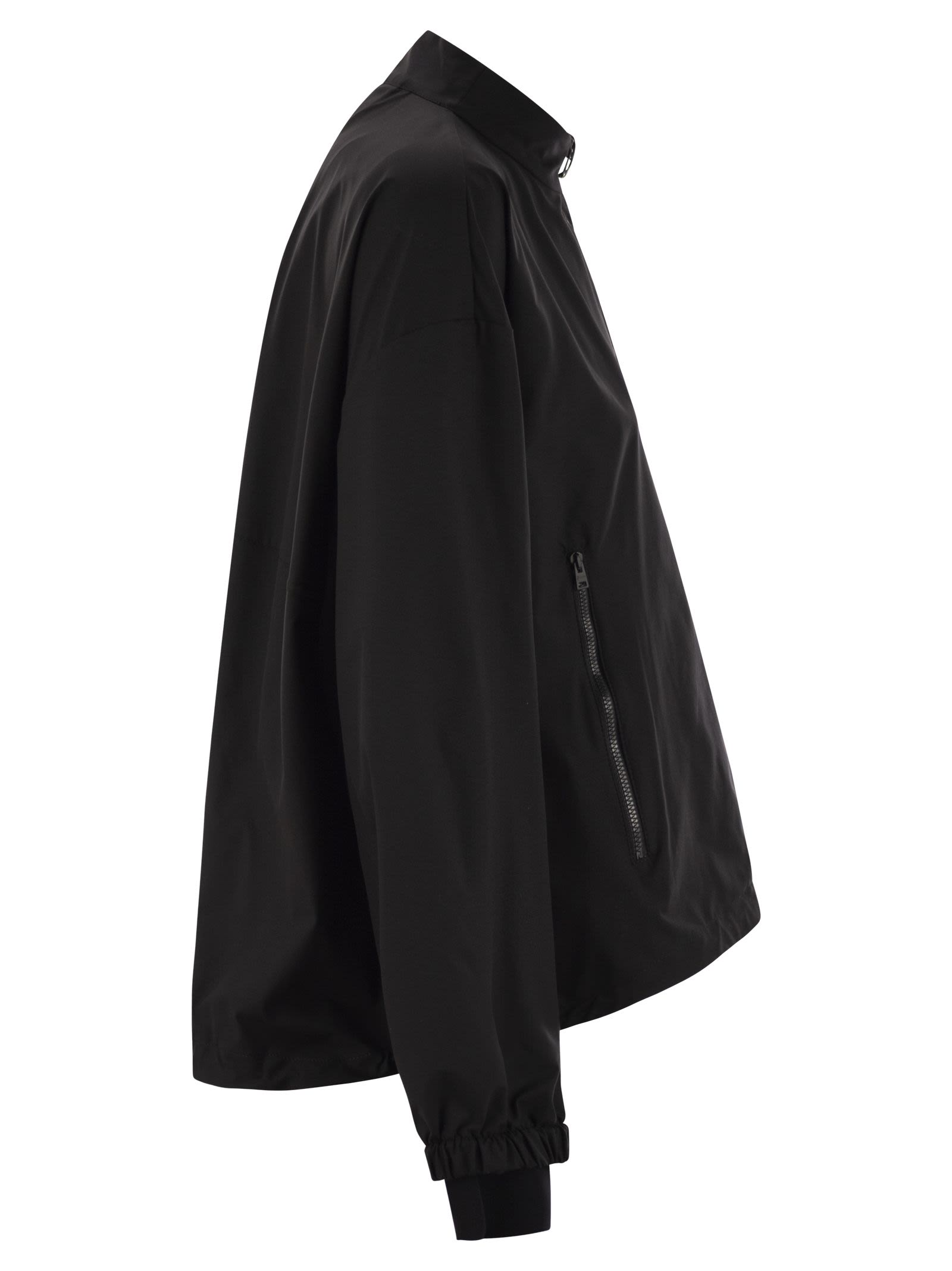 Herno Women Laminar Bomber Jacket With Zip HERNO
