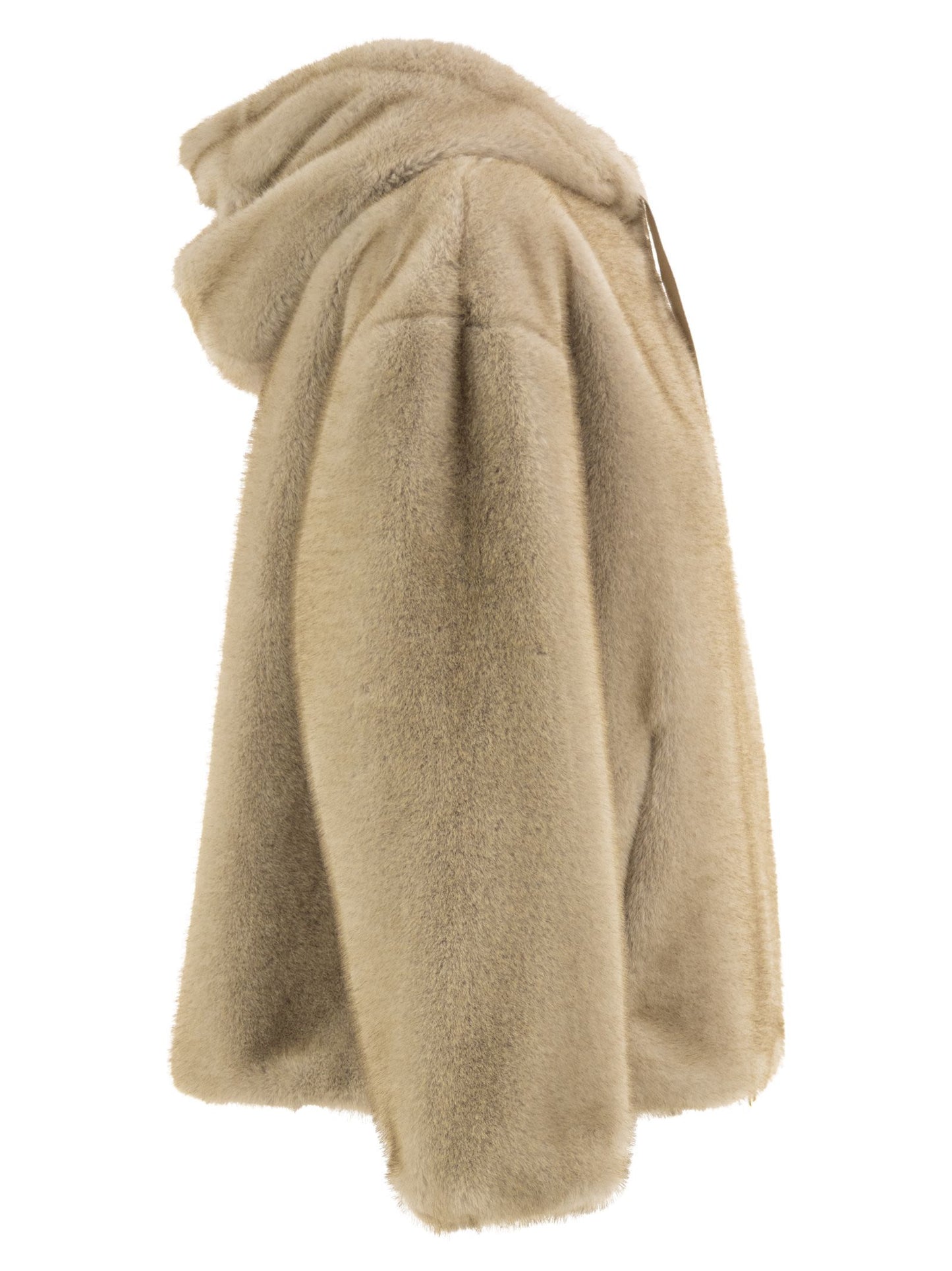 Herno Women Faux Fur Hooded Jacket HERNO