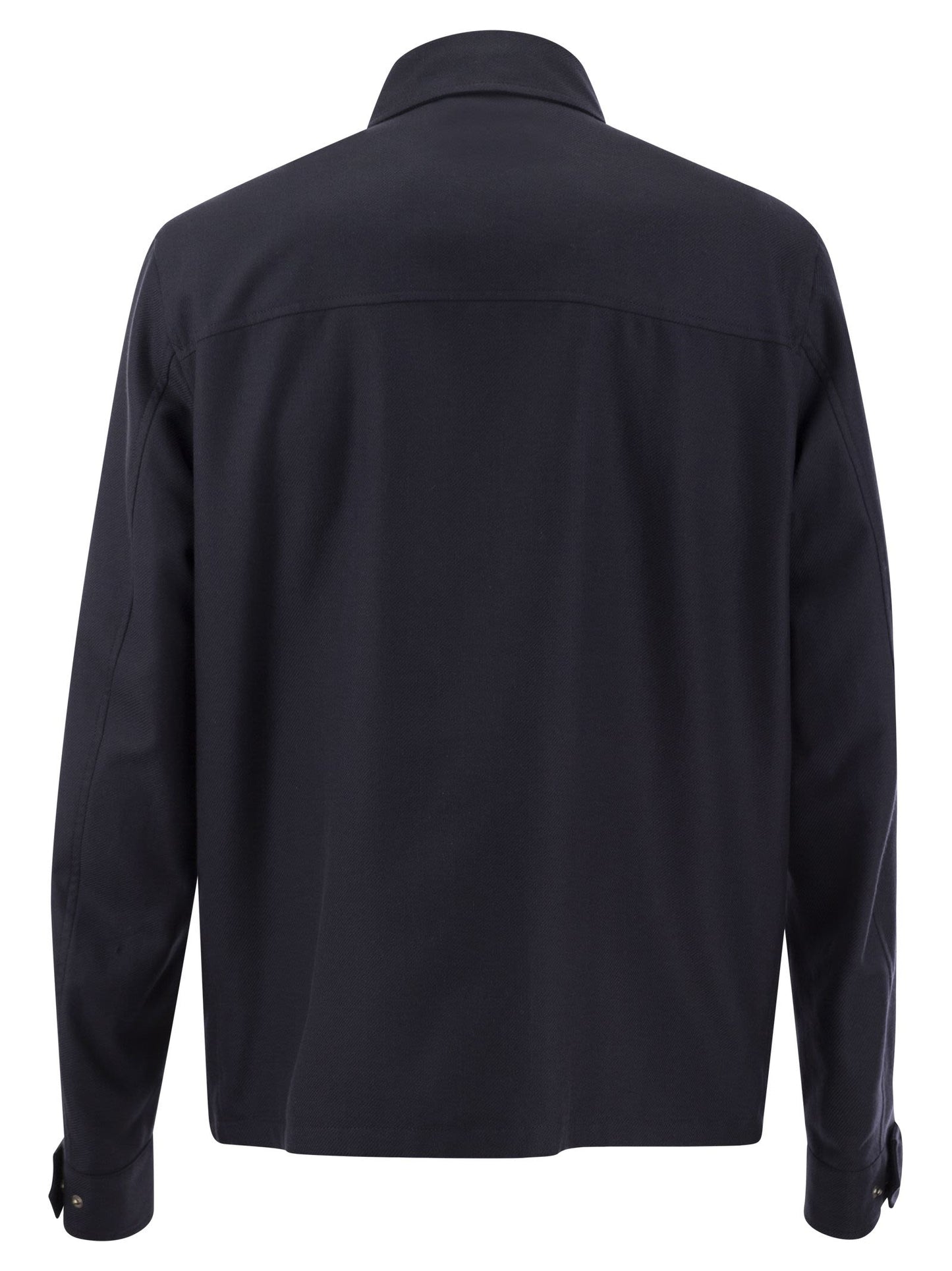 Herno Men Rain Cotton Cashmere Shirt HERNO