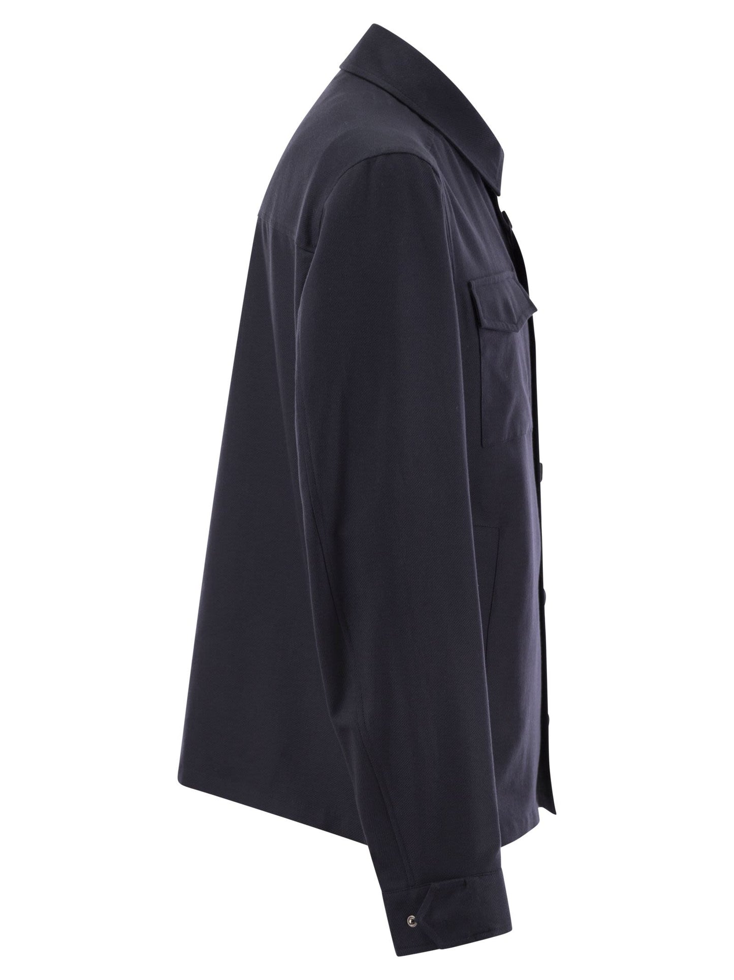 Herno Men Rain Cotton Cashmere Shirt HERNO