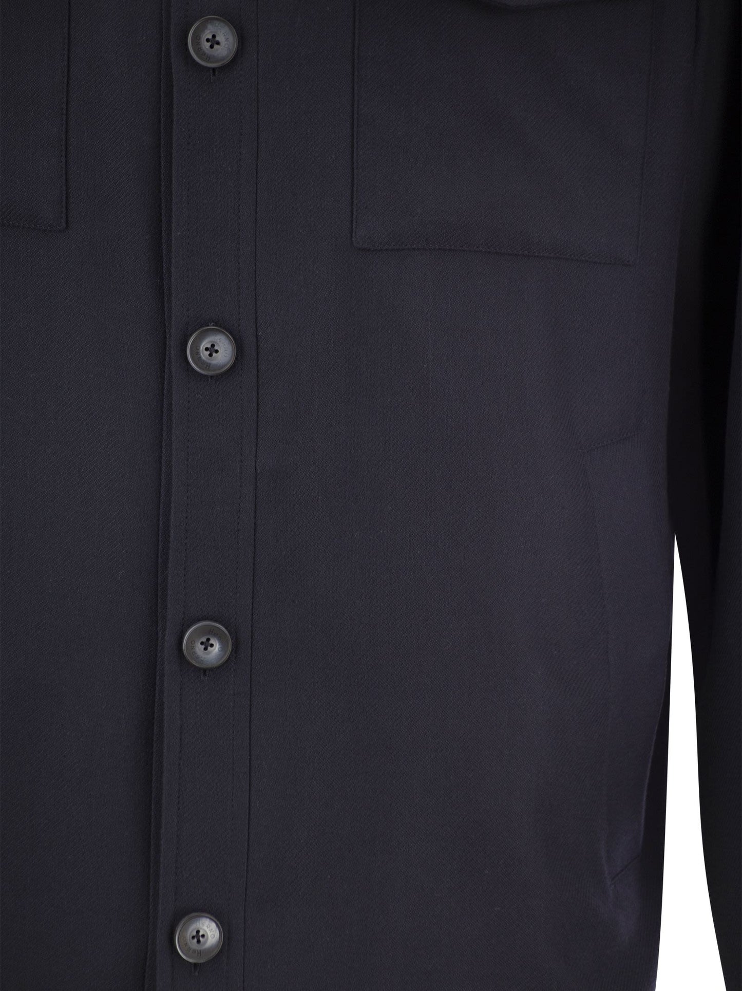 Herno Men Rain Cotton Cashmere Shirt HERNO