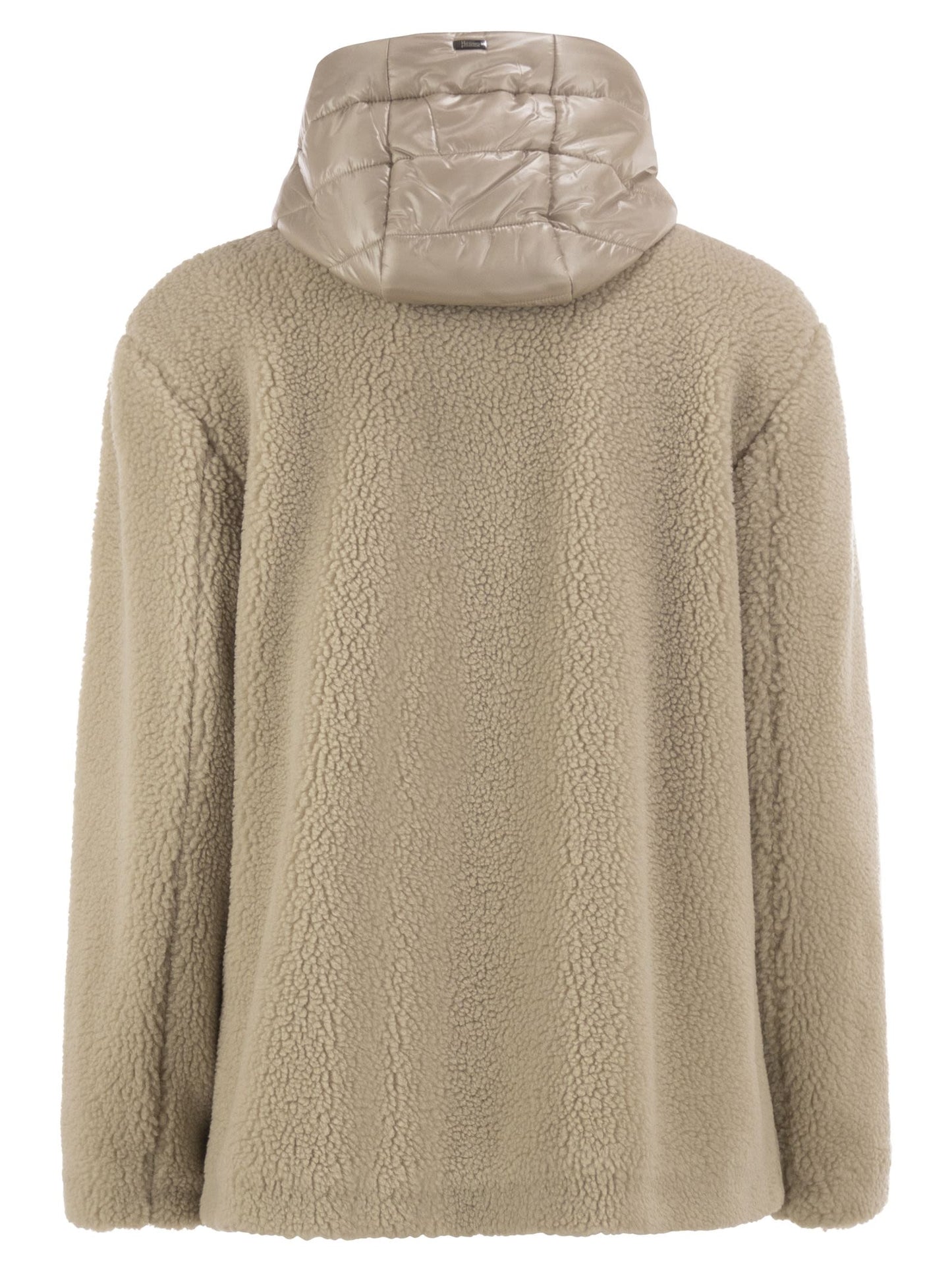 Herno Women Teddy Jacket With Padded Hood HERNO